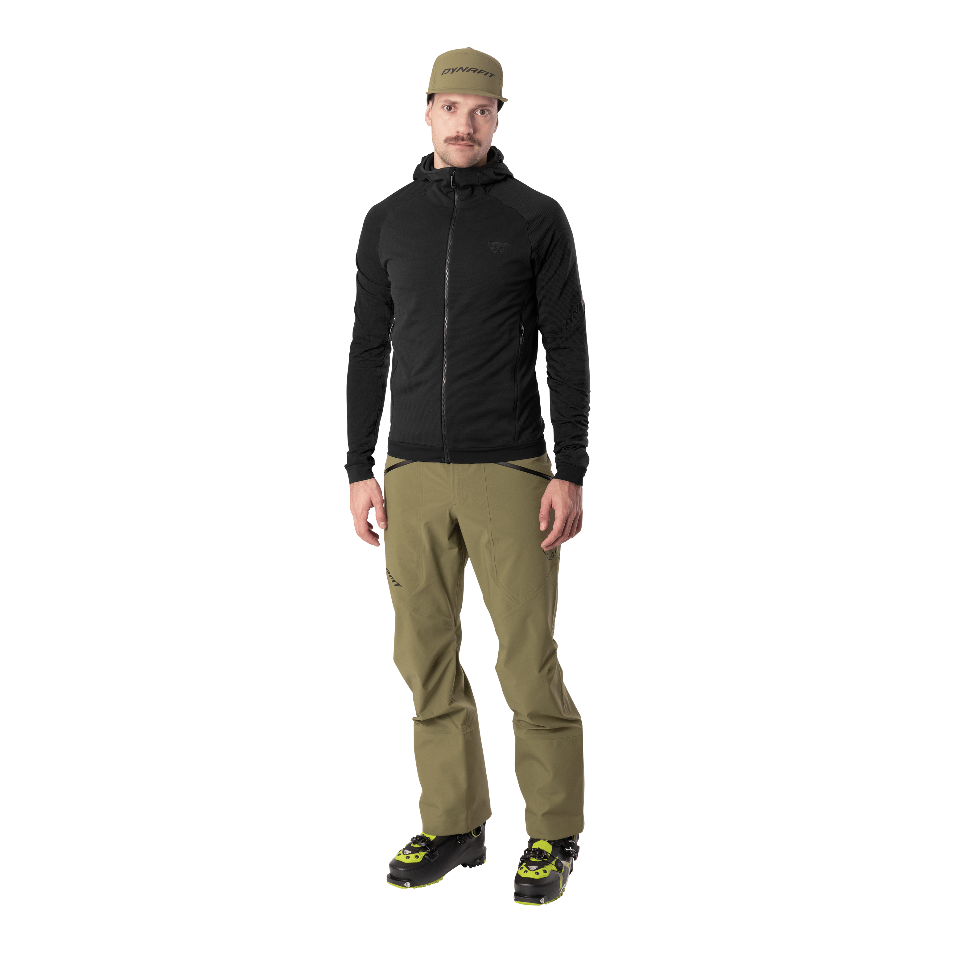 Giacca con cappuccio Radical Polartec® uomo on_body image