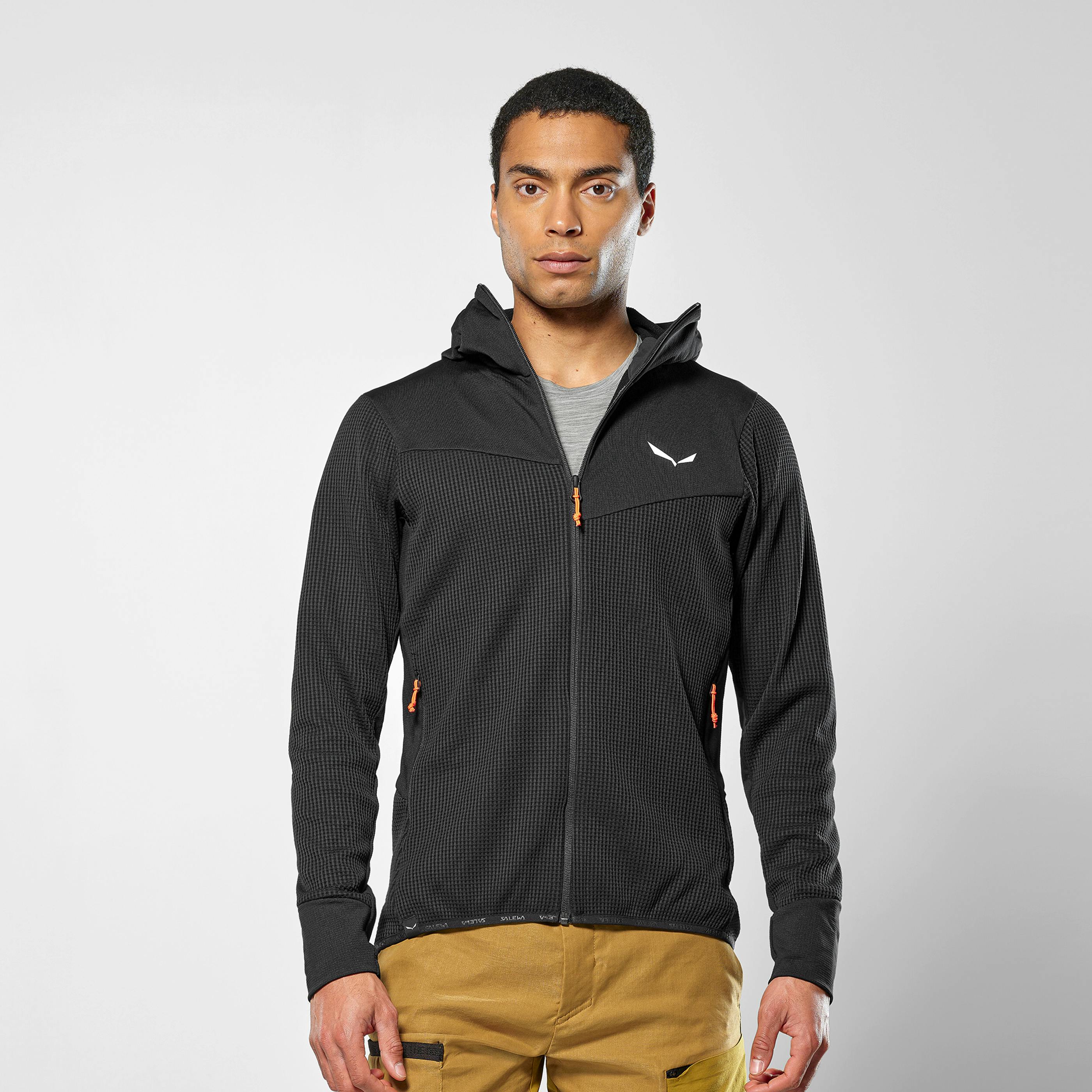 Puez Waffle Hybrid Polarlite Hooded Jacket Men | Salewa® International