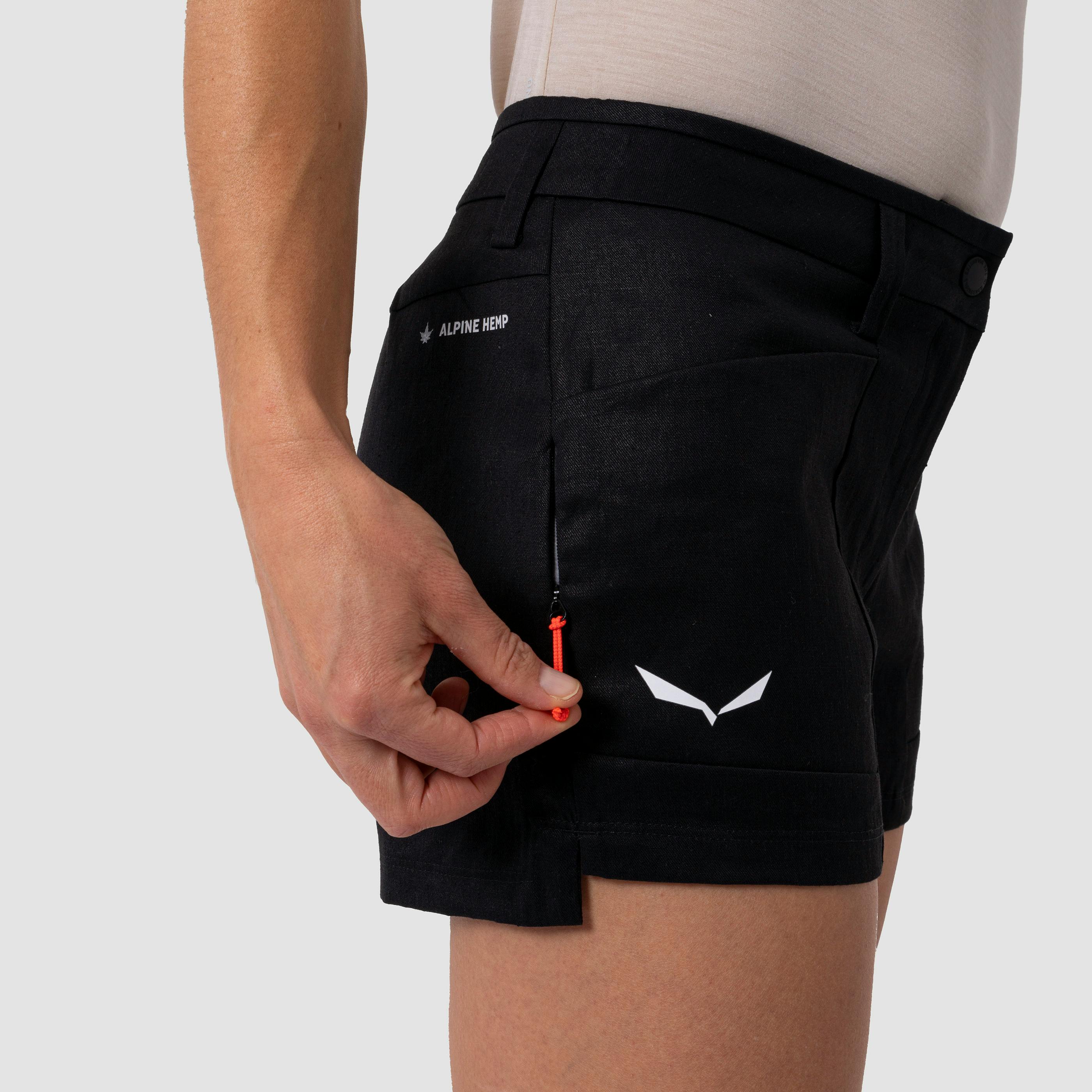 Puez Hemp Cargo Shorts Women  tech_detail image