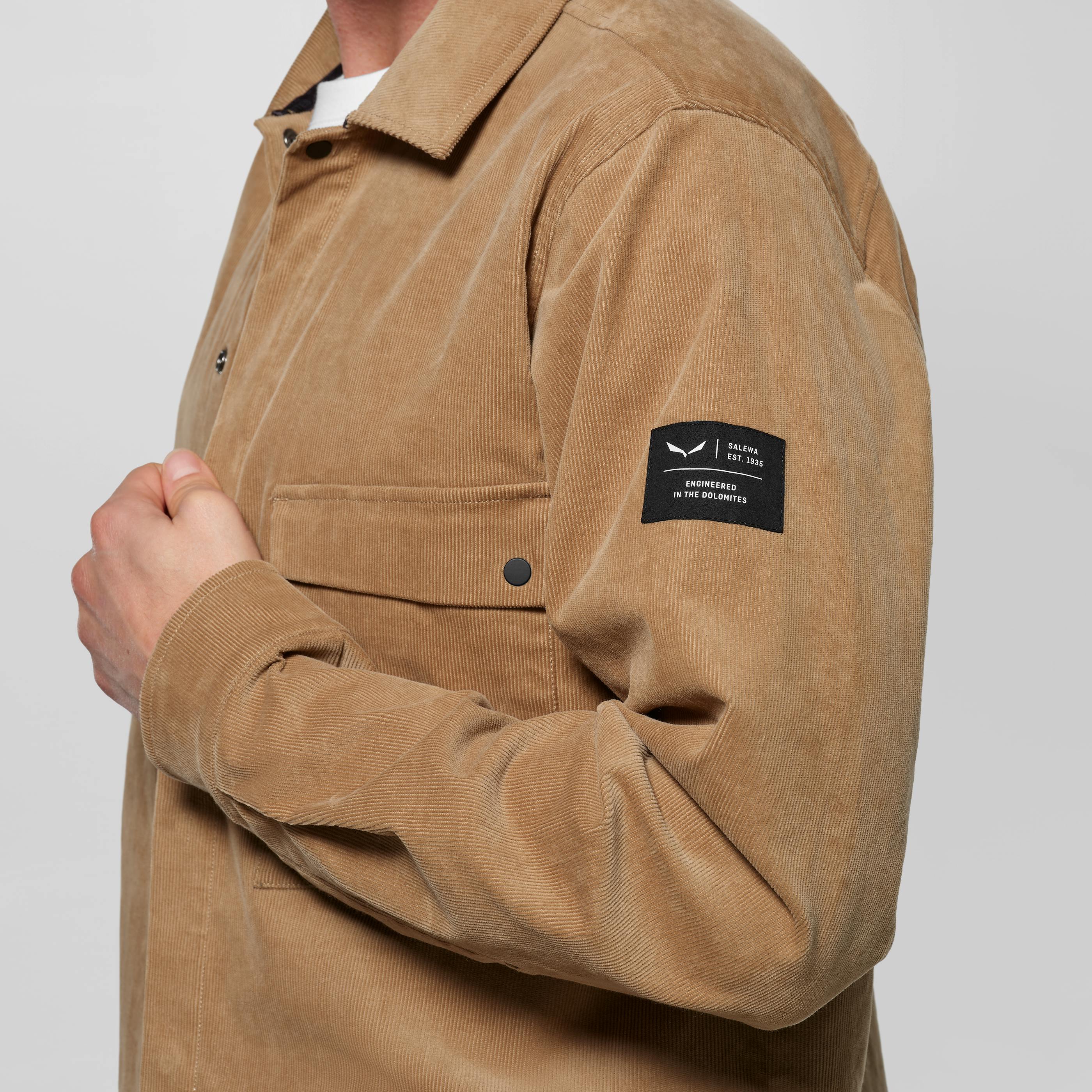 Fanes Cord Surchemise Homme tech_detail image