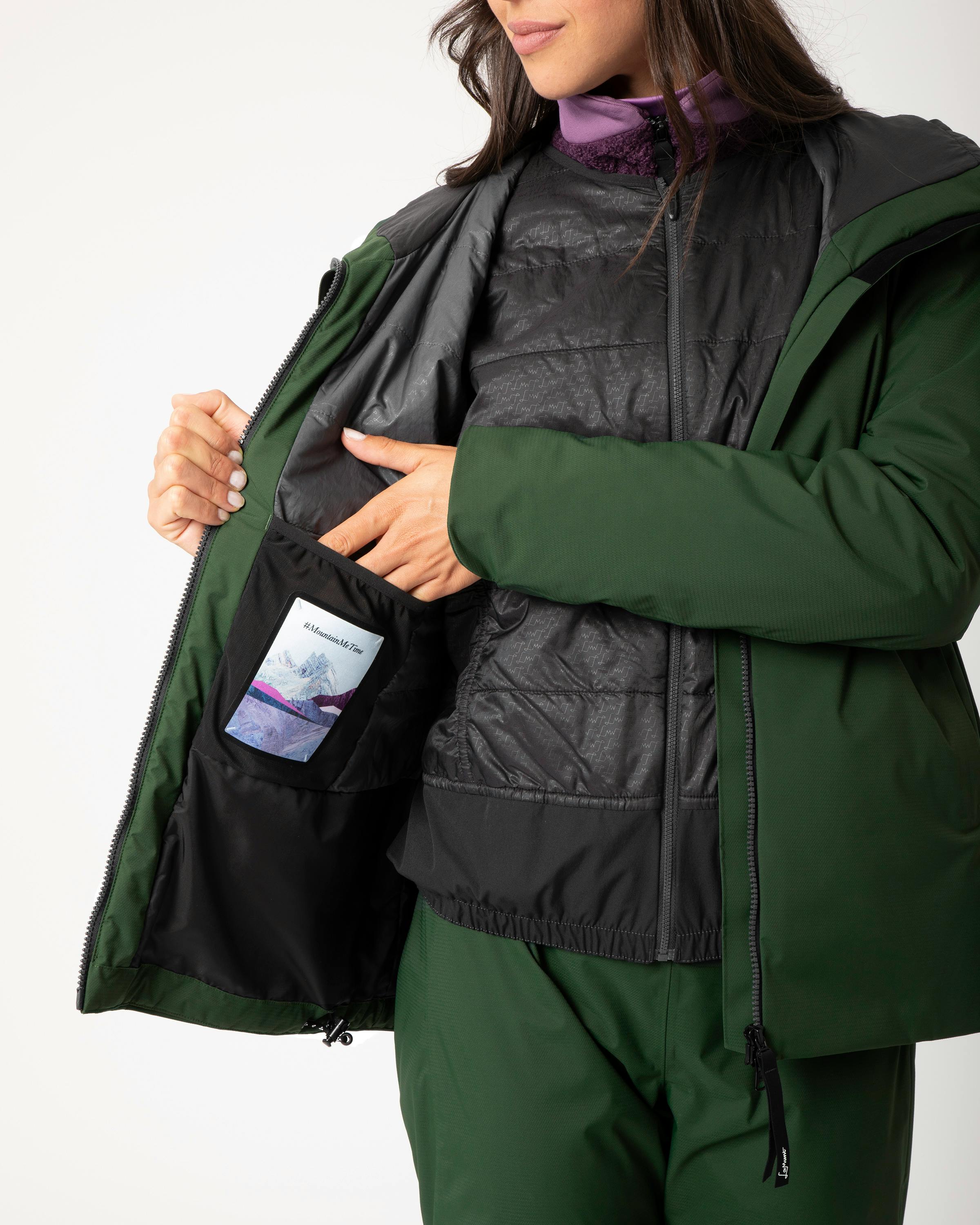 Tiziana Insulated Waterproof Jacket tech_detail image