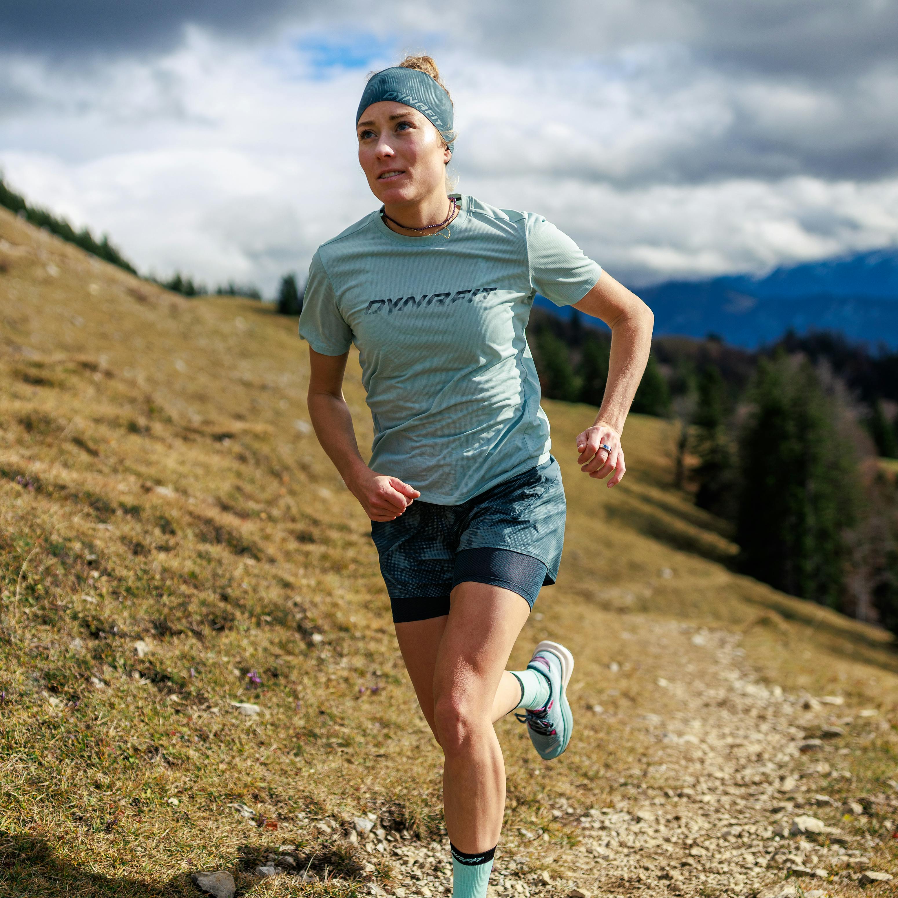 Trail Reflective T-Shirt Damen action_shot image
