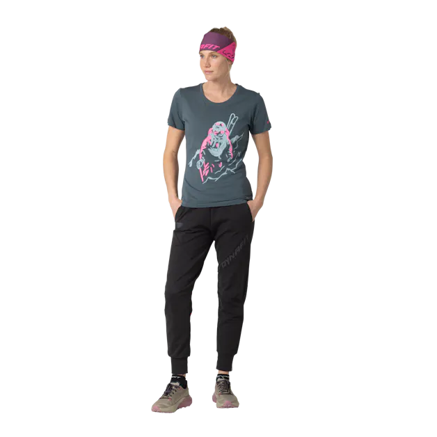 Blacklight Cotton Tee shirt Women on_body image
