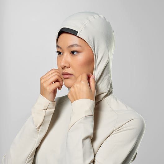 Puez Merino Durastretch Sweat à Capuche Femme tech_detail image