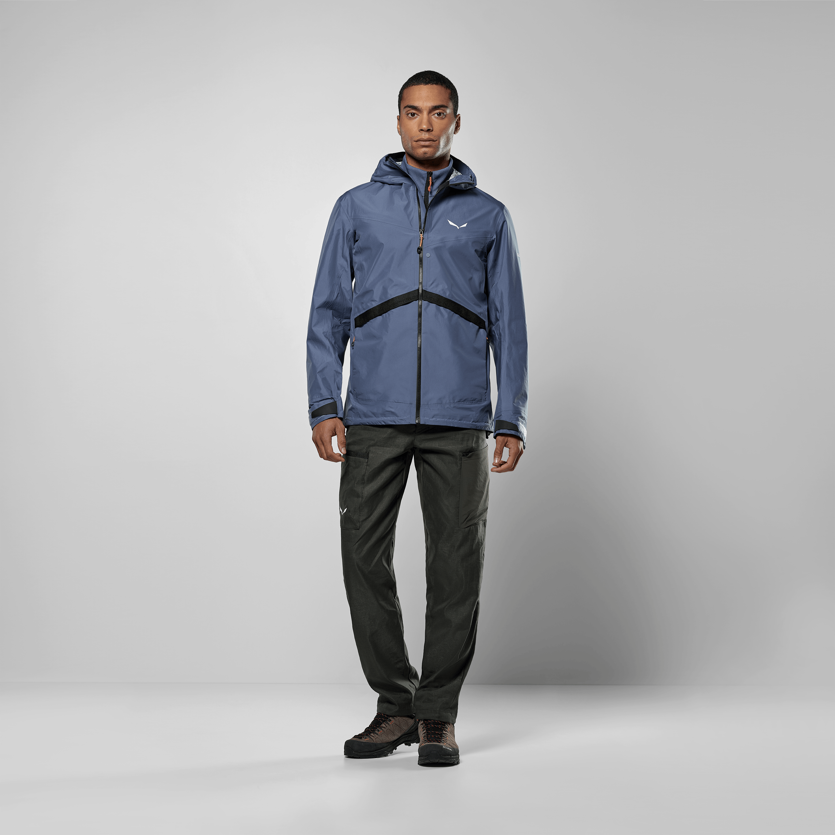 Puez Powertex Hybrid Jacke Herren on_body image