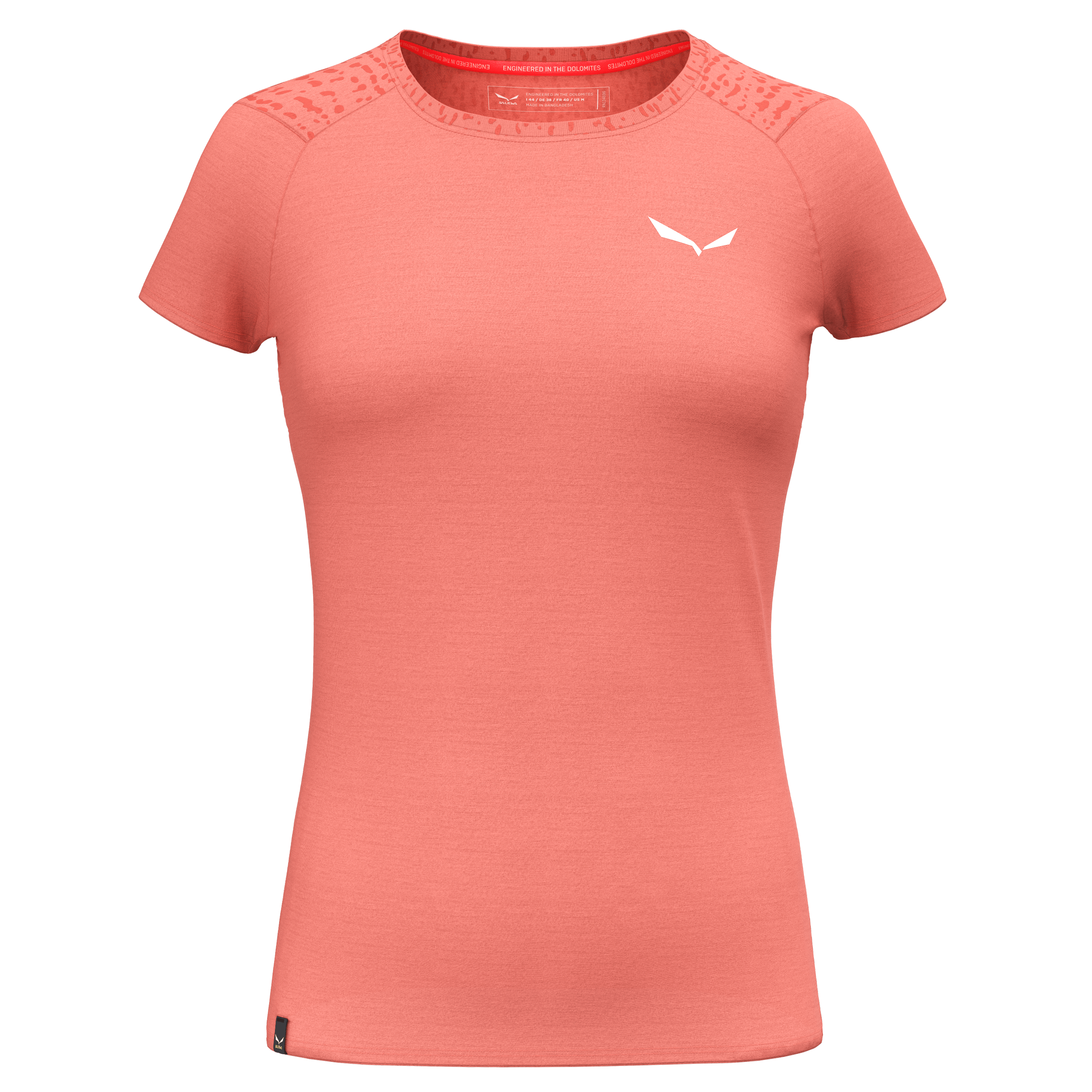Pure Sal. Merino T-Shirt Damen  still image