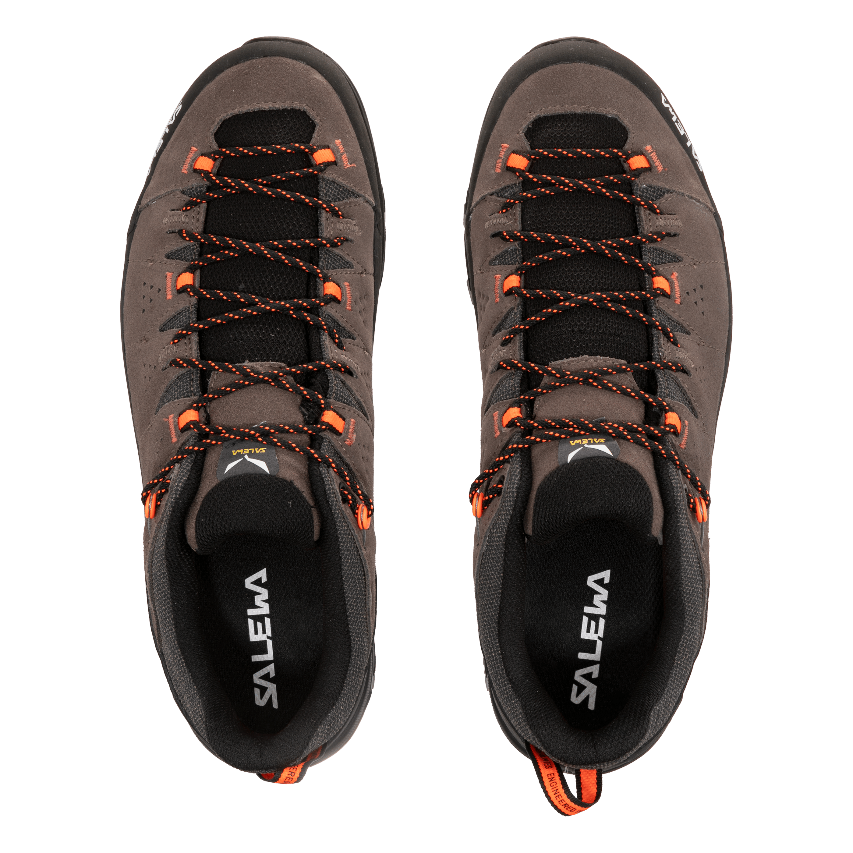 Salewa Mountain Trainer 2 Mens Walnut Leather Approach Hiking Shoes 8.5 Gorpcore salewa-mountain-trainer-2-  main image 4