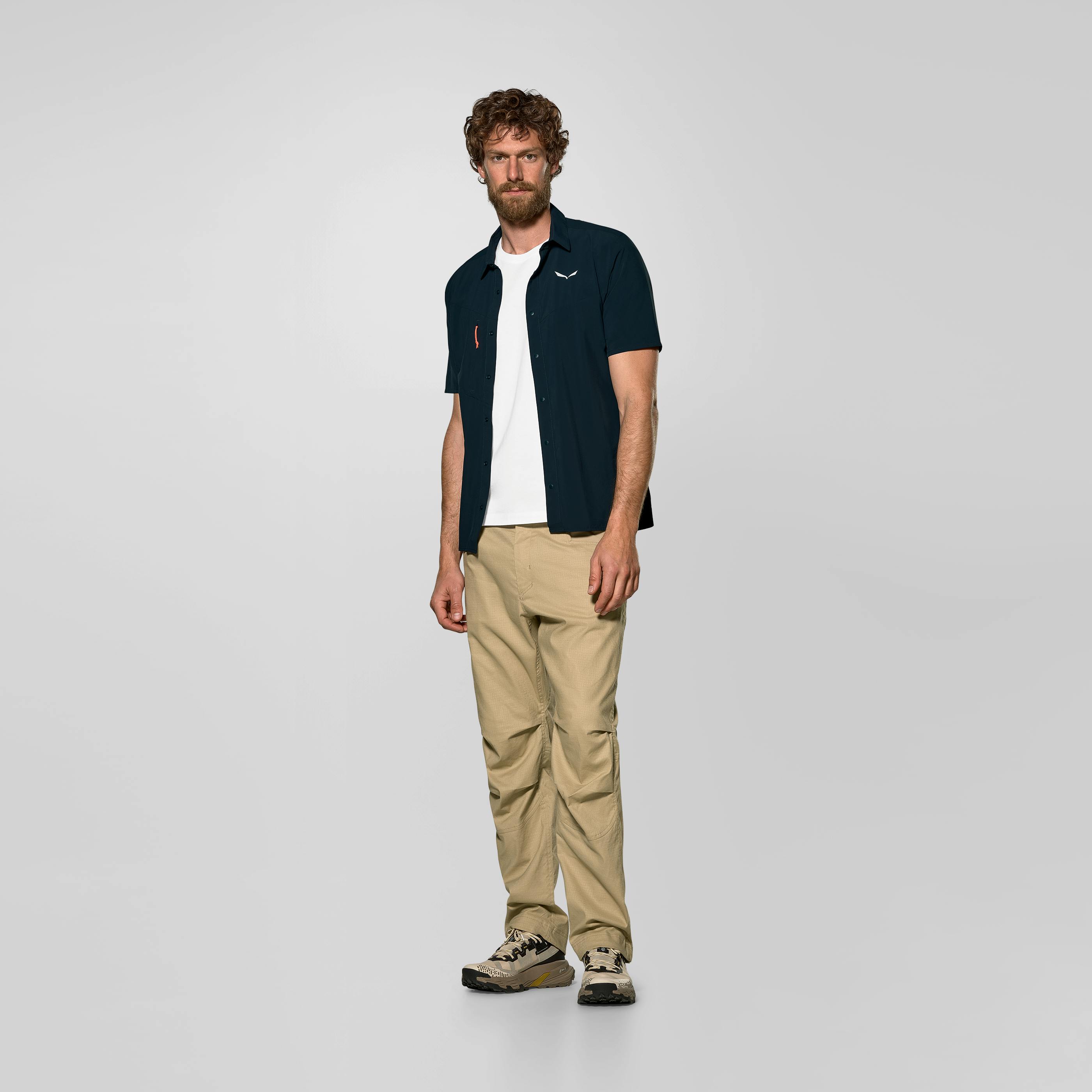 Puez Short Sleeve Shirt Men on_body image