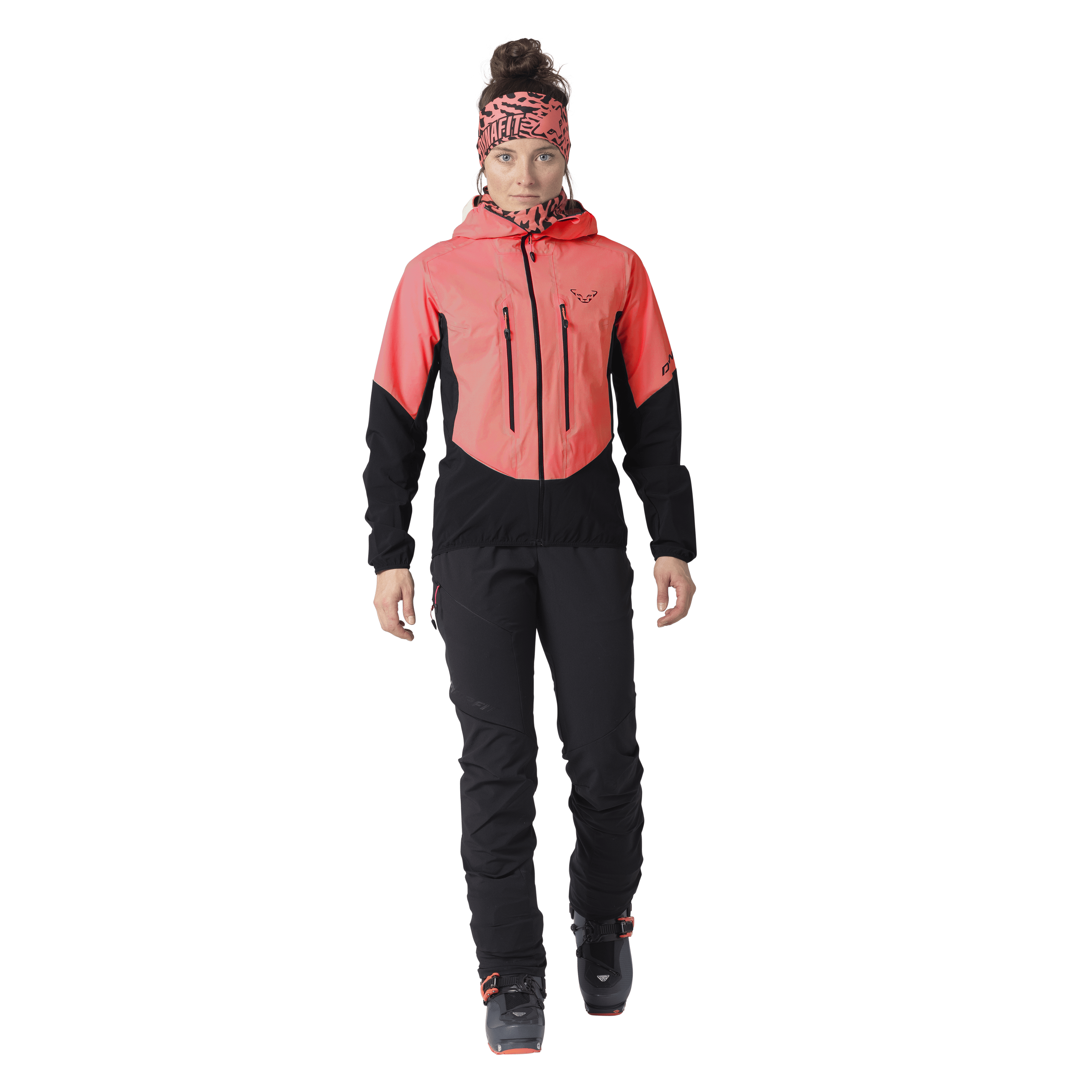 Blacklight Softshell Jacket Women on_body image