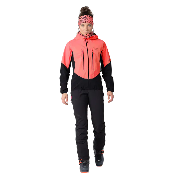Blacklight Softshell Jacket Women on_body image