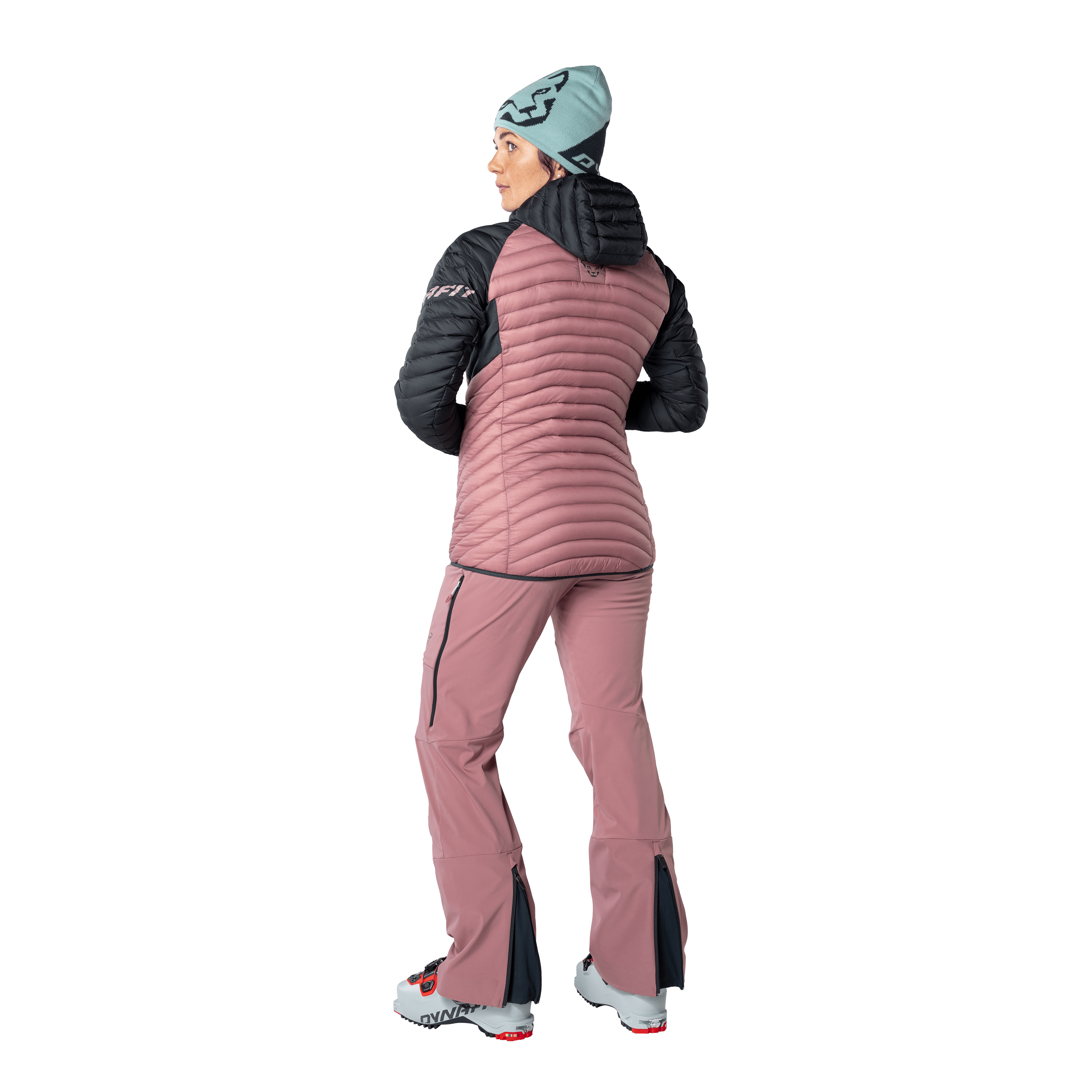Radical Down RDS Hooded Jacket Women on_body image