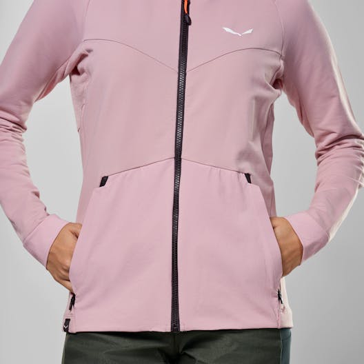 Puez Merino Durastretch Kapuzenjacke Damen tech_detail image