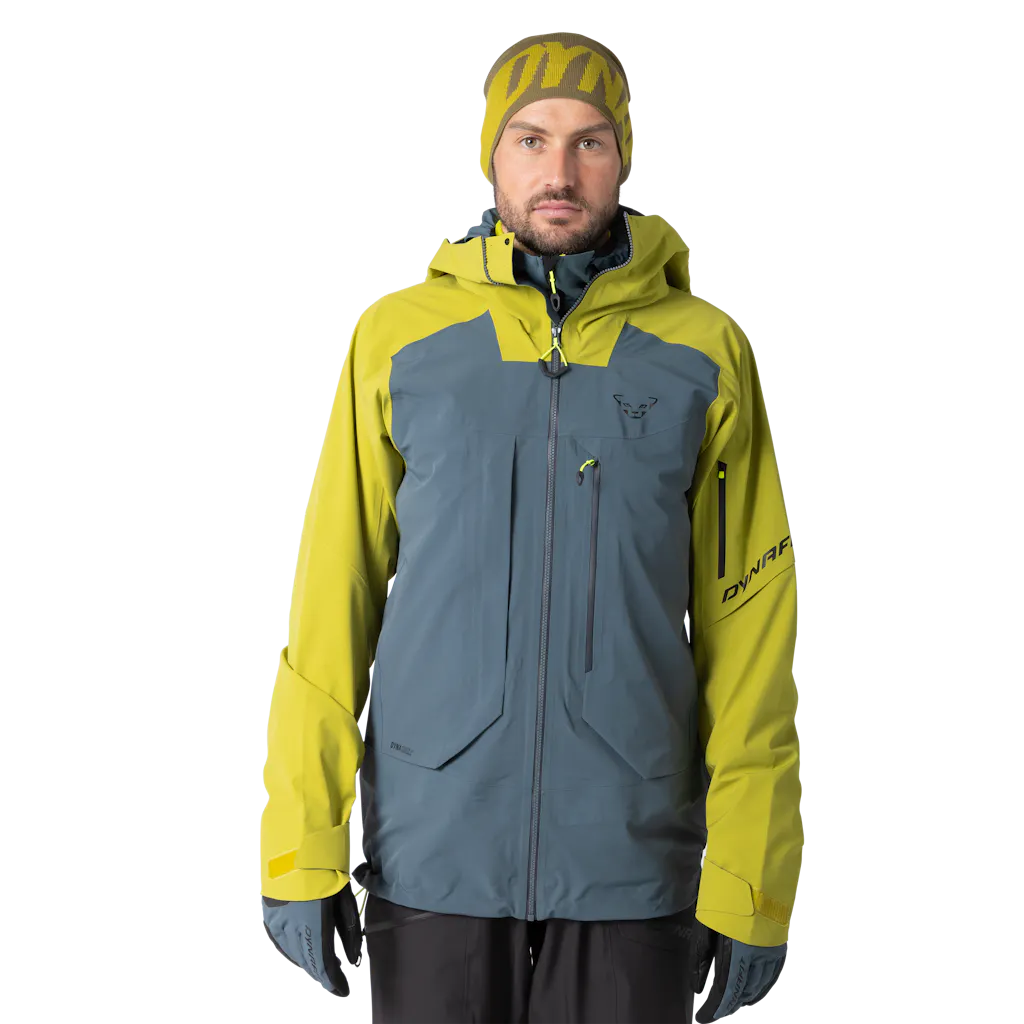Dynafit - Tigard 3L Stretch Giacca Uomo - Giallo (Taglia: L)-image