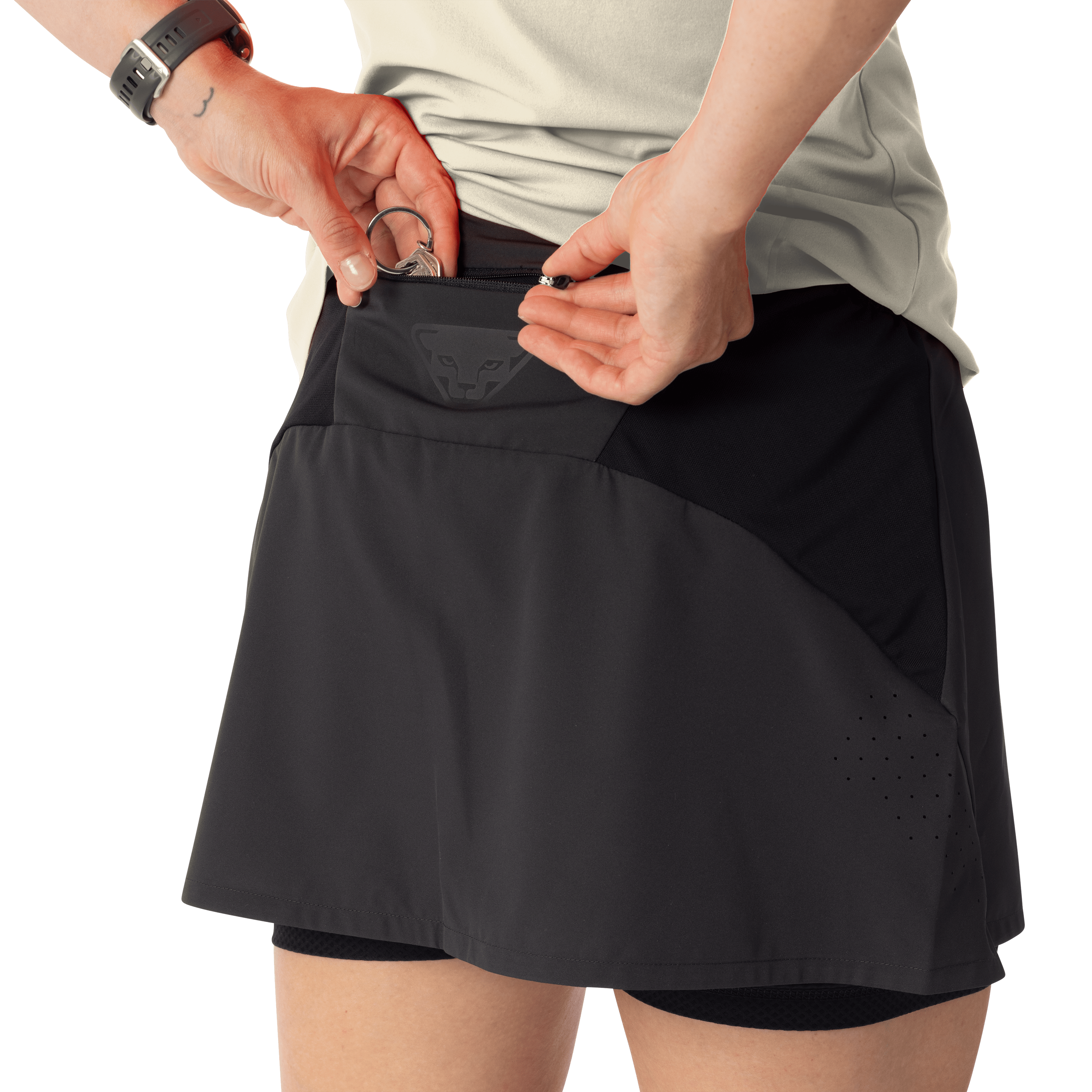 Alpine Pro 2in1 Laufrock Damen tech_detail image