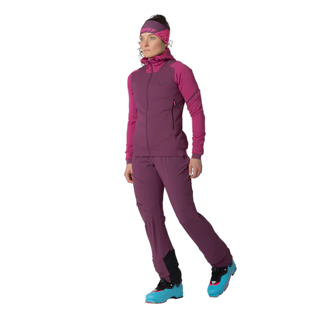 Blacklight Thermal Hooded Jacket Women on_body image