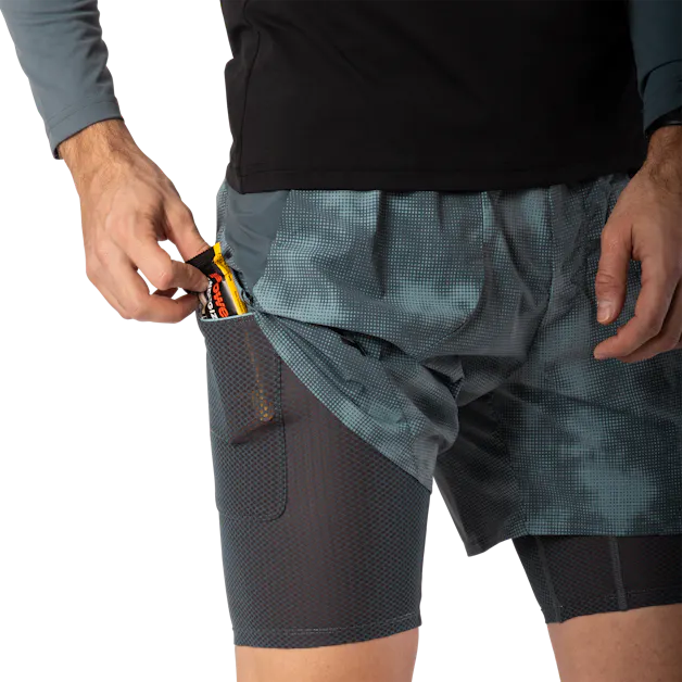 Shorts 2in1 Trail Reflectiv uomo tech_detail image