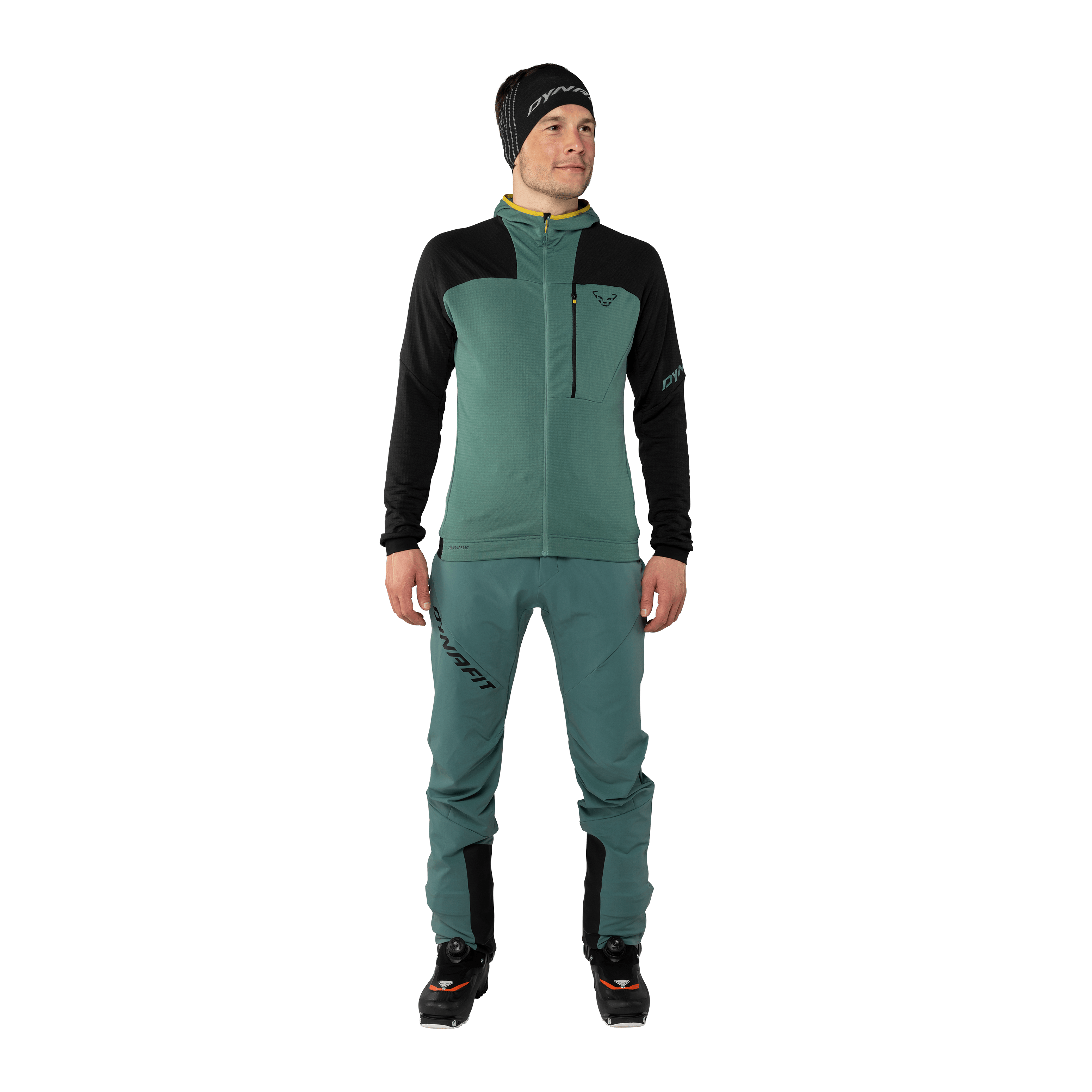 Speed Polartec® Hooded Jacket Men on_body image