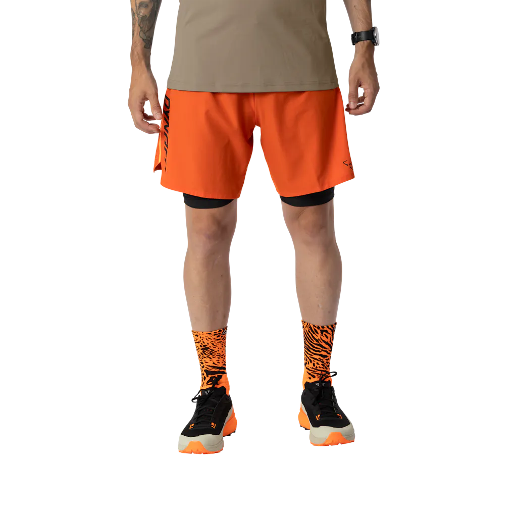 Dynafit - Alpine Pro 2In1 Shorts Uomo - Arancione (Taglia: S)-image