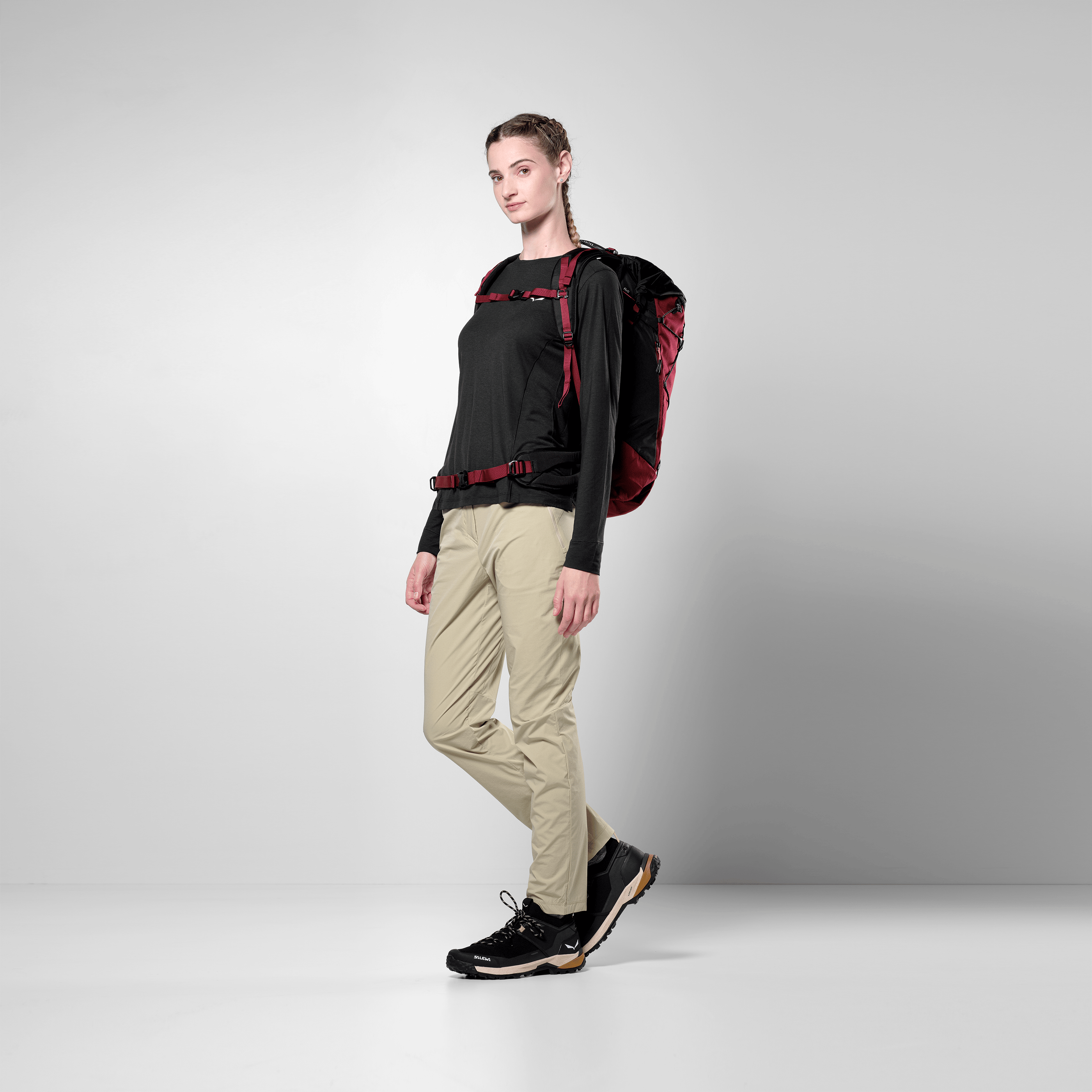 Puez 32+5L Rucksack Damen on_body image