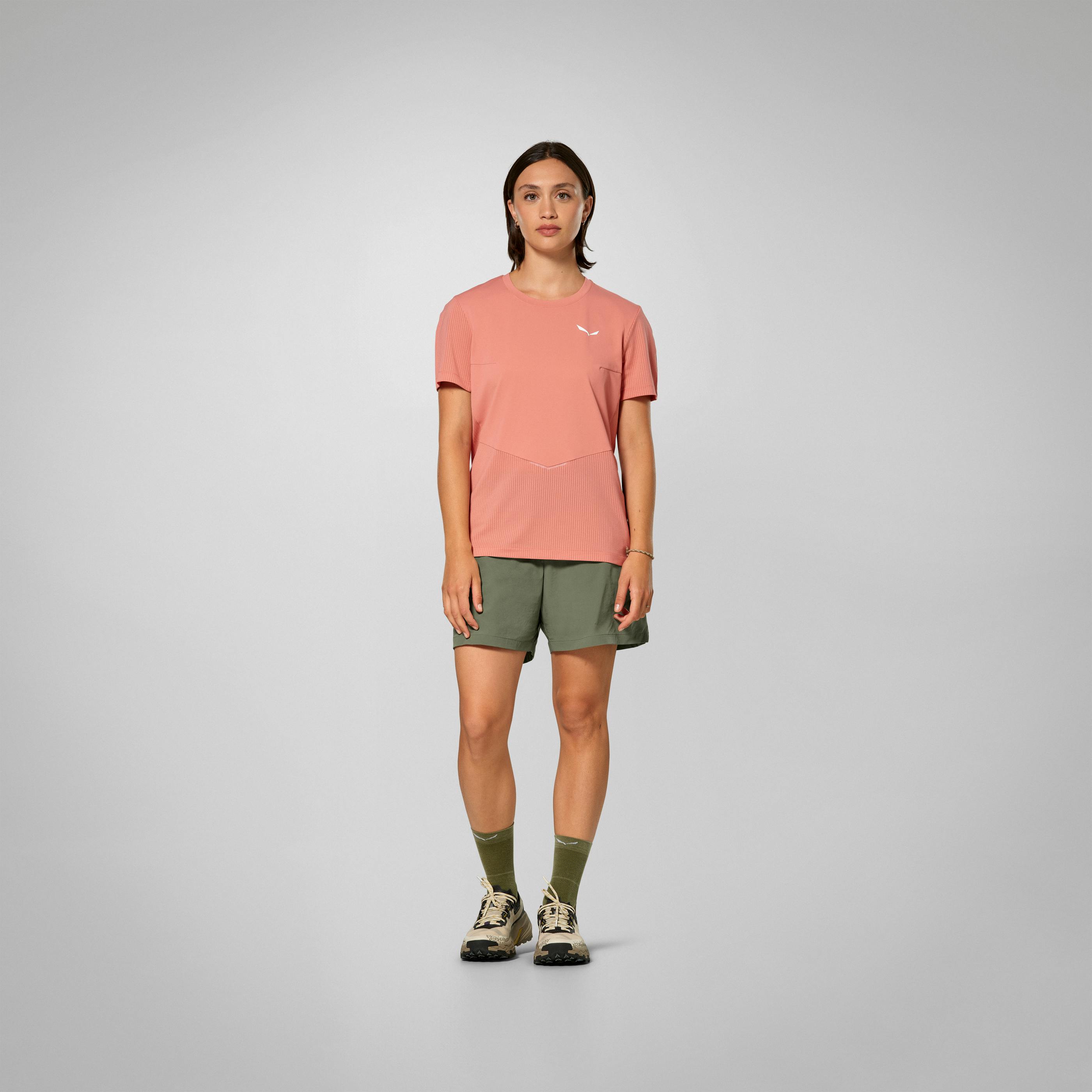 Pedroc Dry'Ton Hybrid T-Shirt Donna on_body image