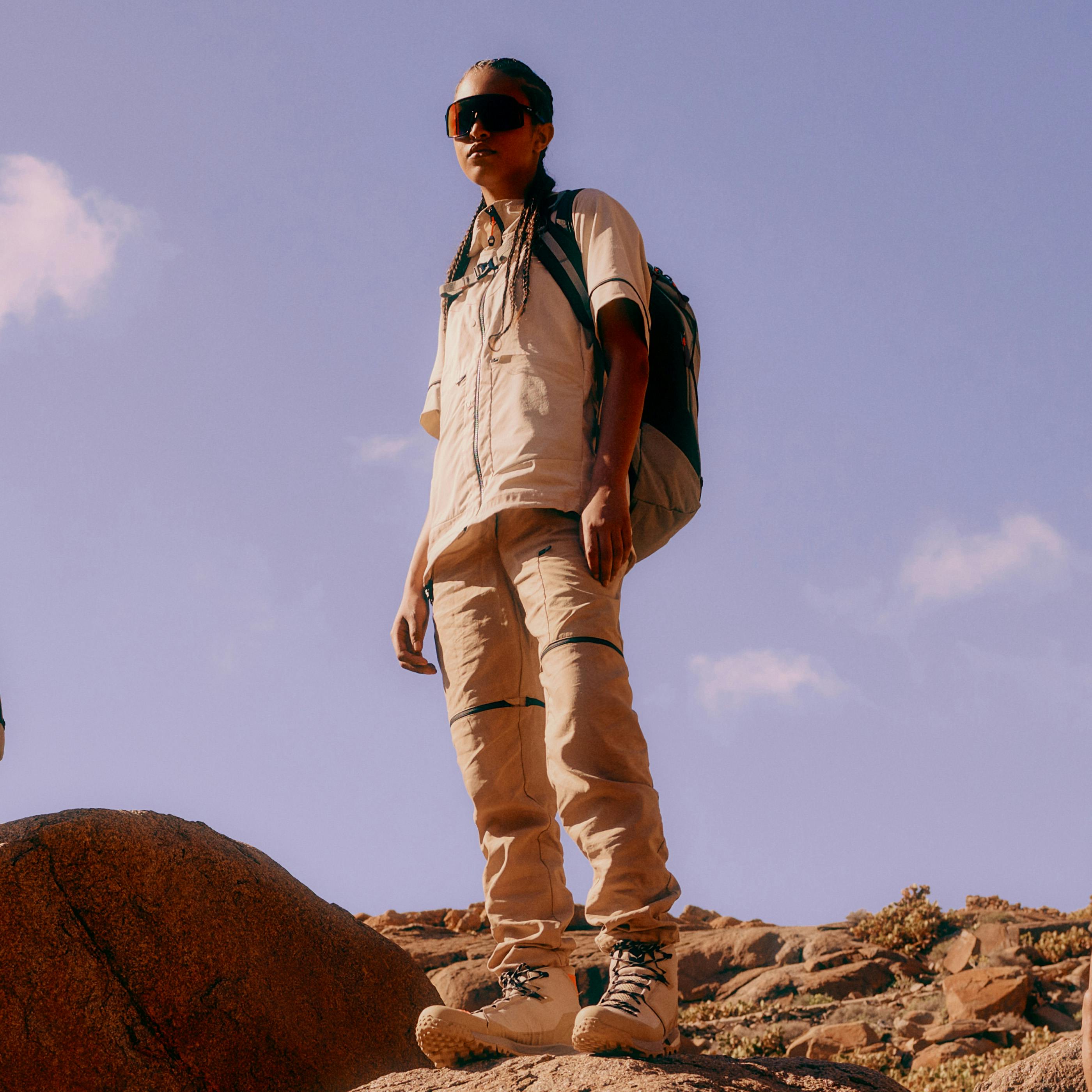 Puez Hemp Durastretch 2 in 1 Pant Women action_shot image