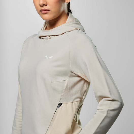 Puez Merino Durastretch Sweat à Capuche Femme tech_detail image