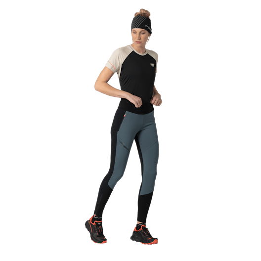 Alpine Softshell Hybrid Pants Women on_body image