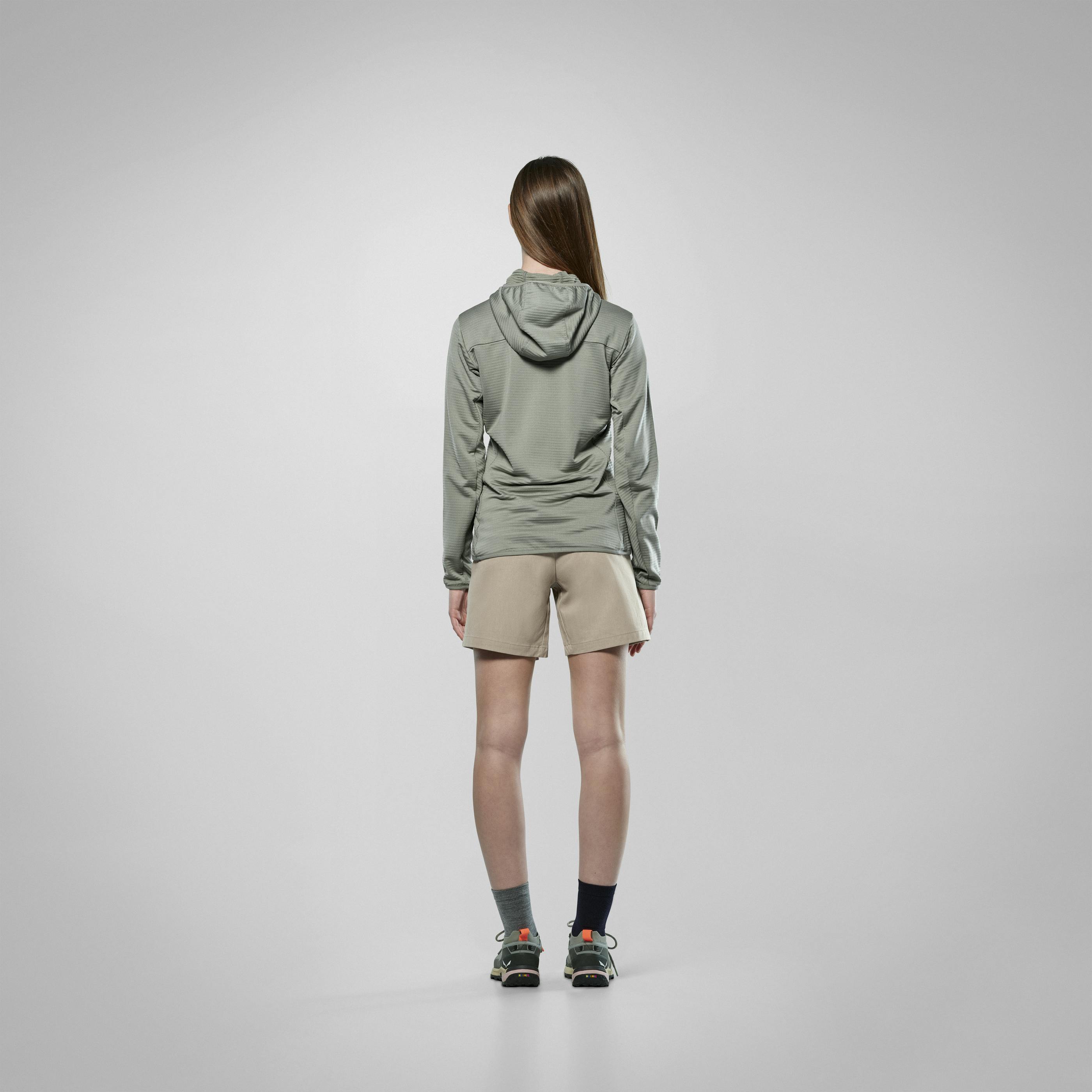 Puez Altavia Polarlite Hooded Jacket Women on_body image