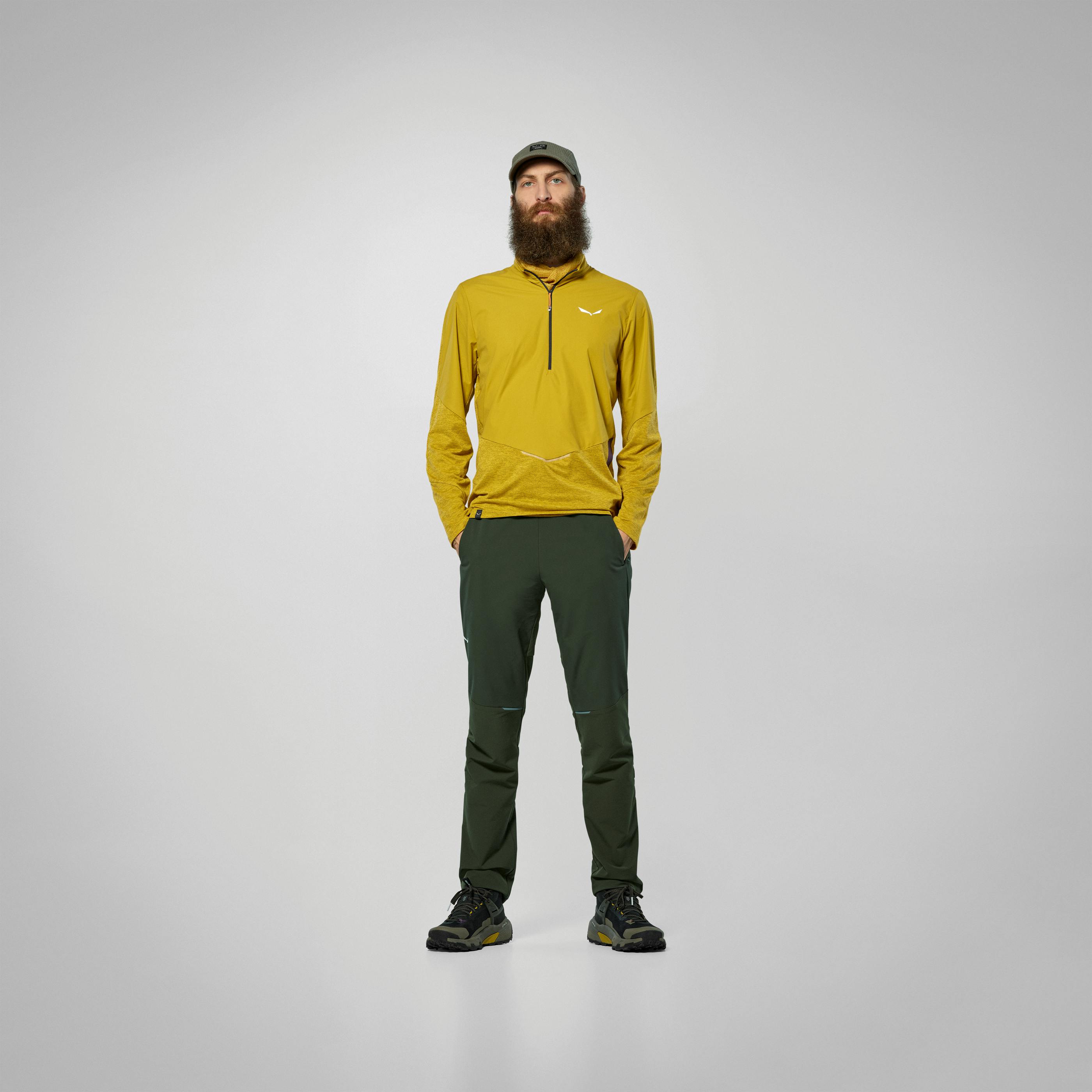 Pedroc Dry'ton Wind Half Zip Langarm Shirt Herren on_body image