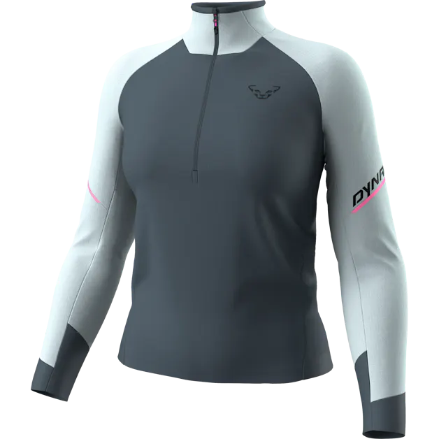 Maglia a manica lunga e 1/2 zip Alpine donna still image
