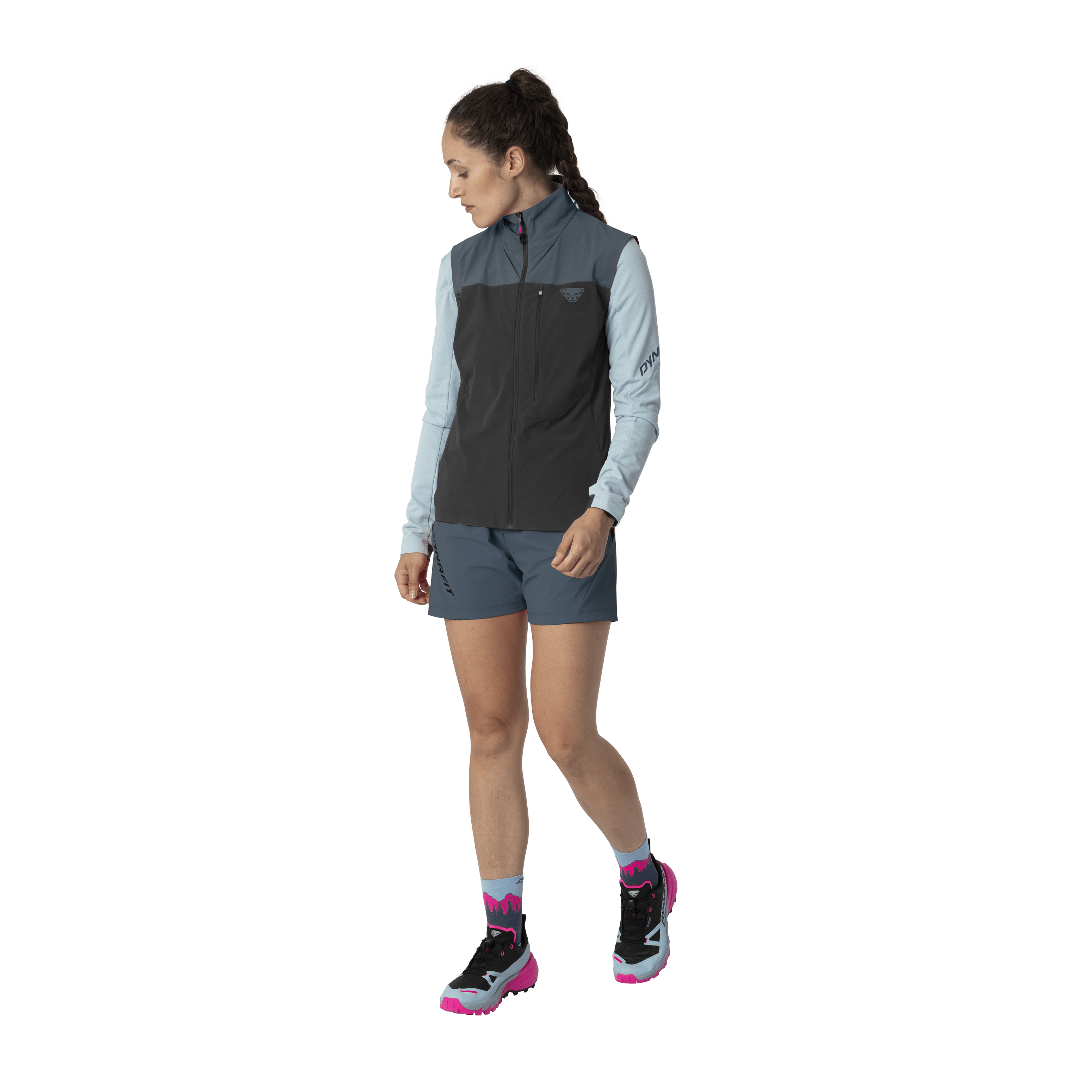 Traverse Dynastretch Vest Women on_body image