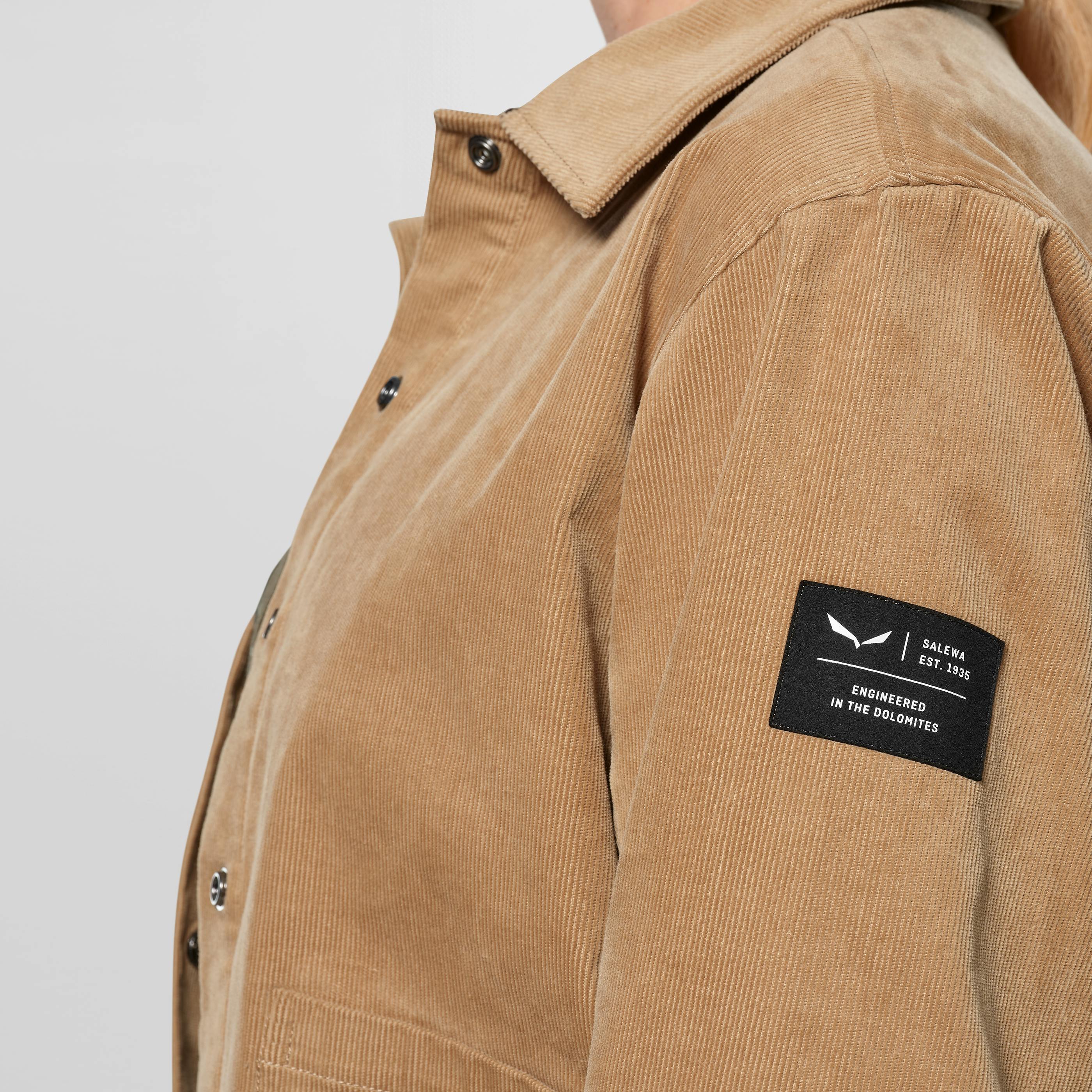Fanes Cord Overshirt Damen tech_detail image