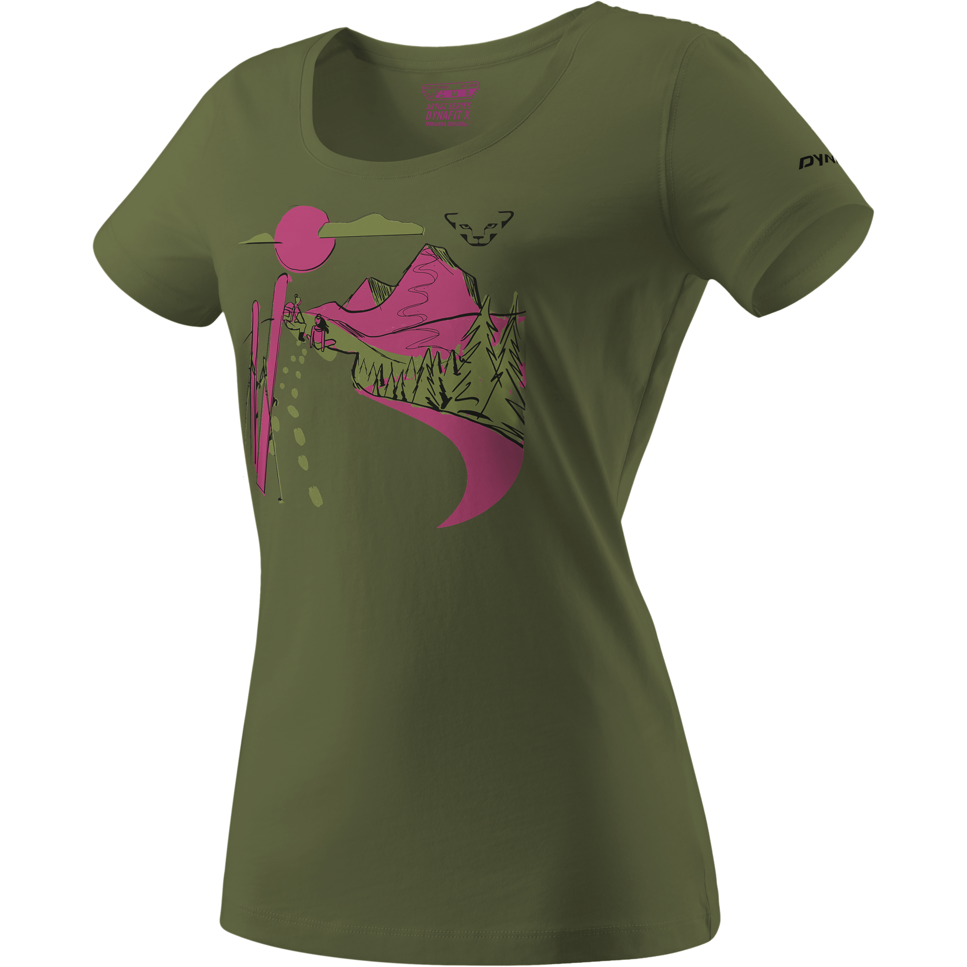 24/7 Artist Series Baumwoll T-Shirt Damen still image