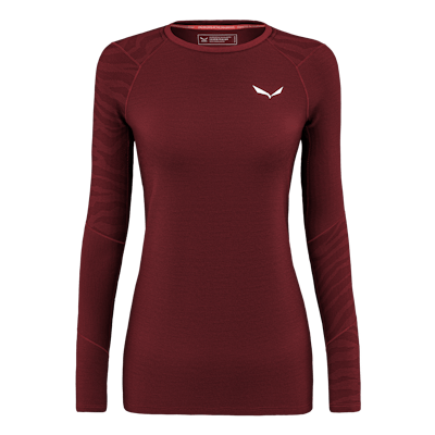 Cristallo Warm Alpine Merino Responsive Langarm Baselayer Damen still image
