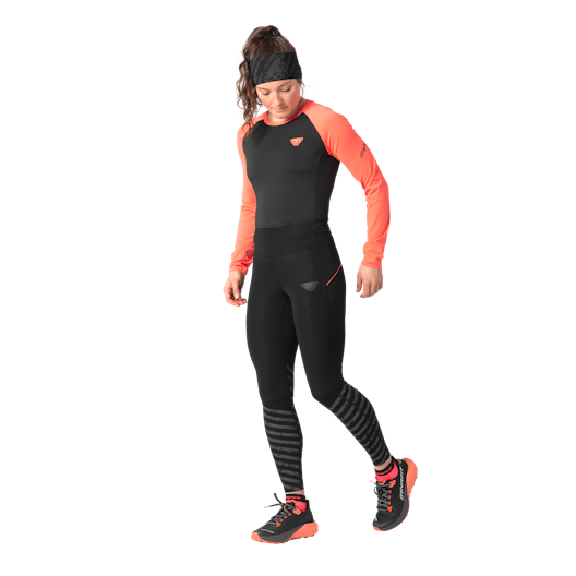 Trail Reflective Tights Women on_body image