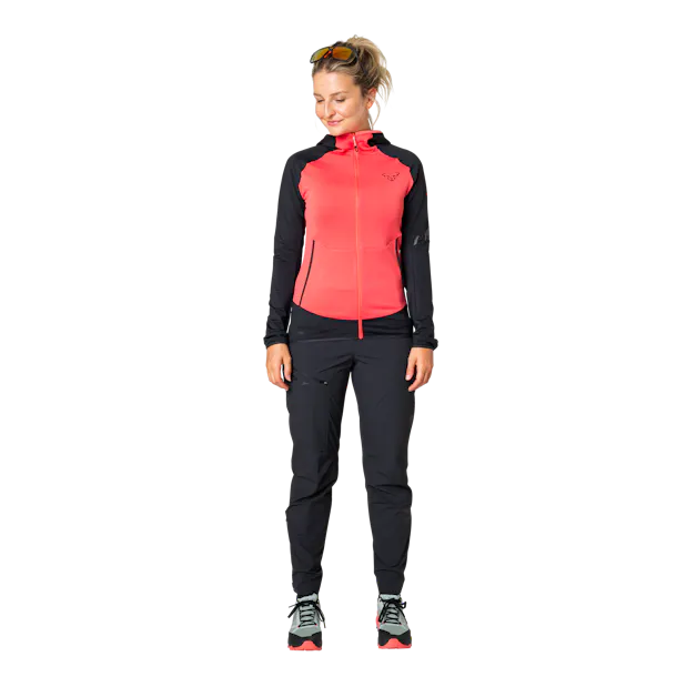 Giacca con cappuccio Transalper Light Polartec® da donna on_body image