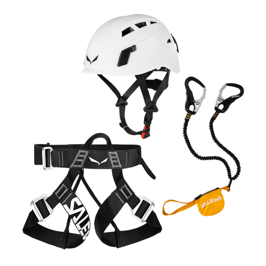 Klettersteig Ausrüstungskit still image