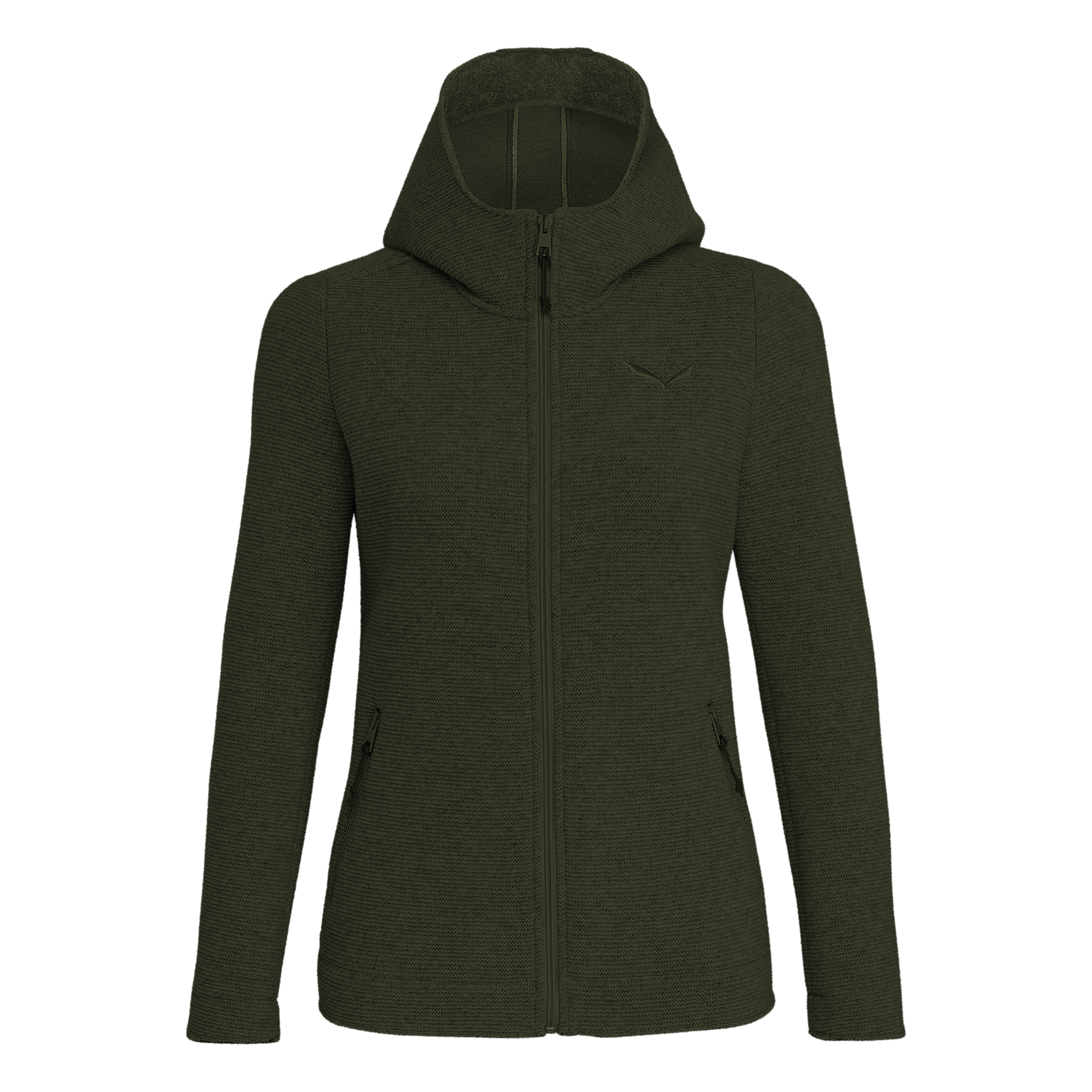 Sarner 2 Layers Wool Hooded Jacket Women still image