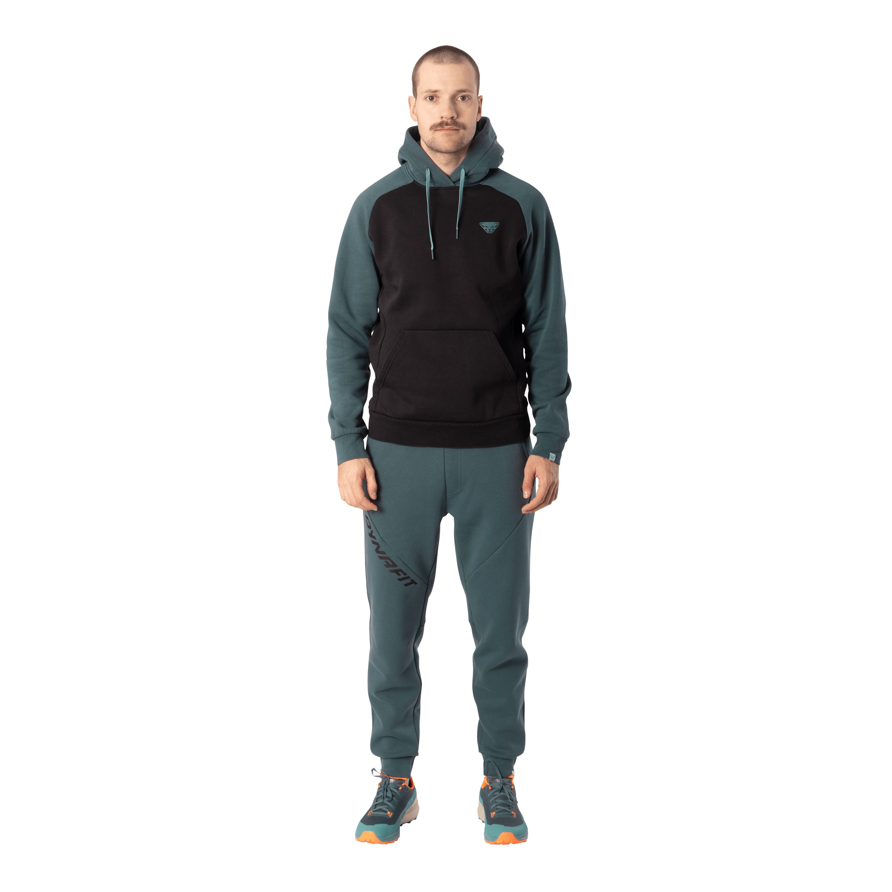 Felpa con cappuccio 24/7 uomo on_body image