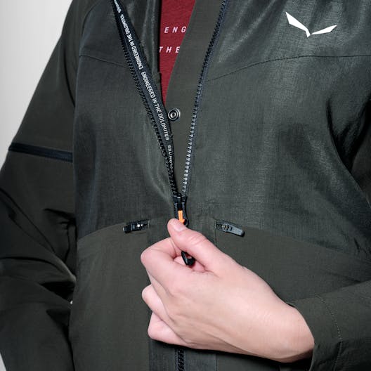 Puez Hemp Durastretch Hybrid 2 in 1 Jacke Damen tech_detail image