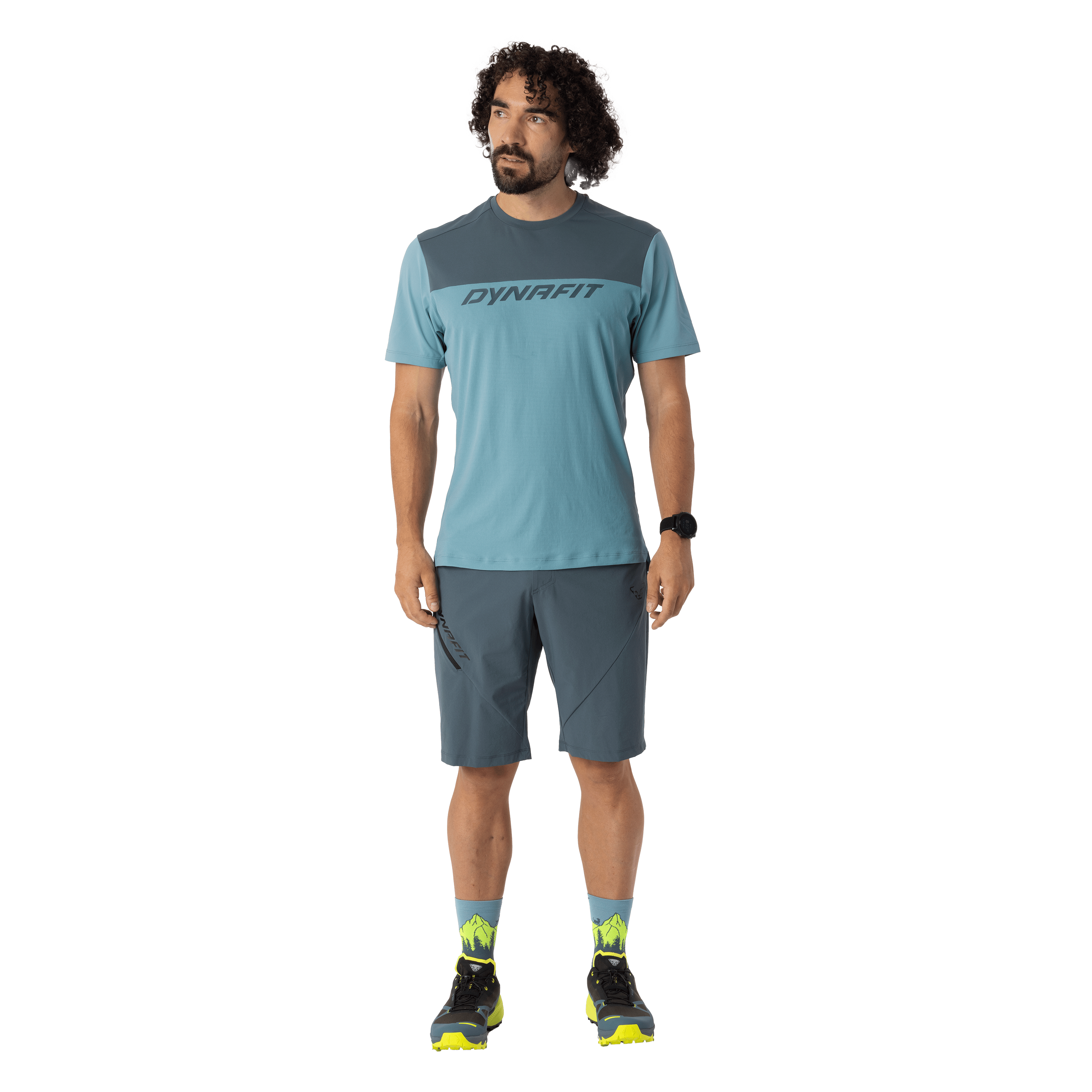 T-shirt Traverse Light hommes on_body image