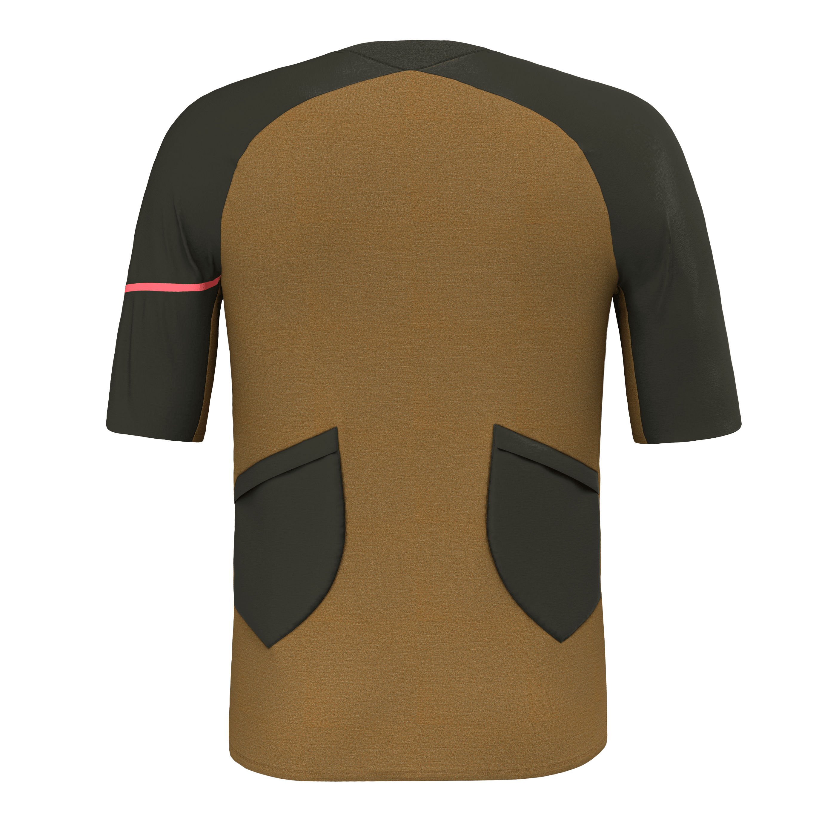 Vento Merino Half Zip T-Shirt Men perspective_view image