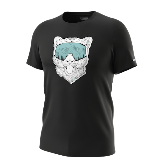 Snow Leopard T-Shirt Herren still image