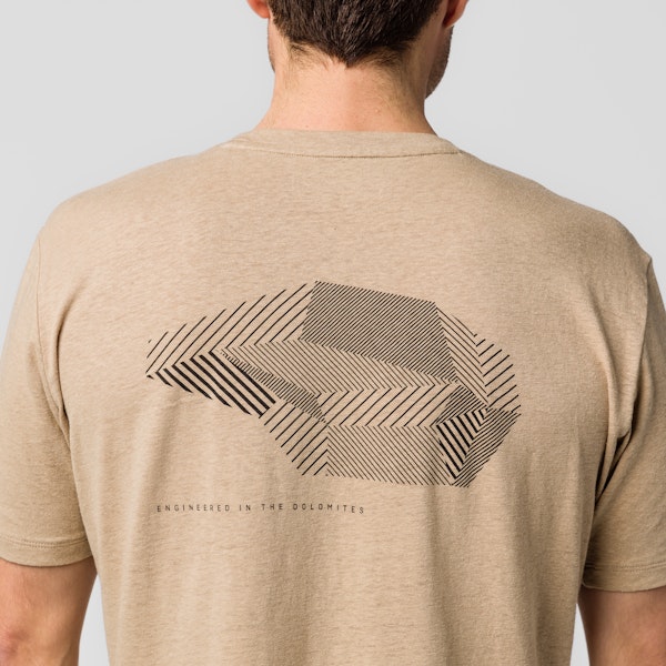 Lavaredo Hemp Print T-Shirt Men