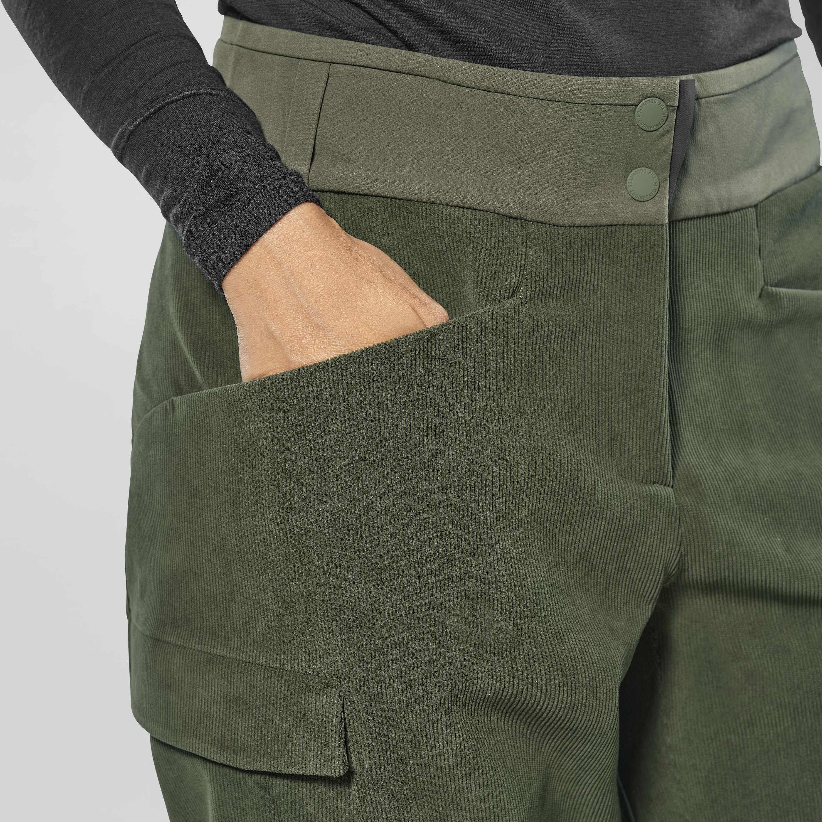 Sella Cord Pantalon Femme tech_detail image