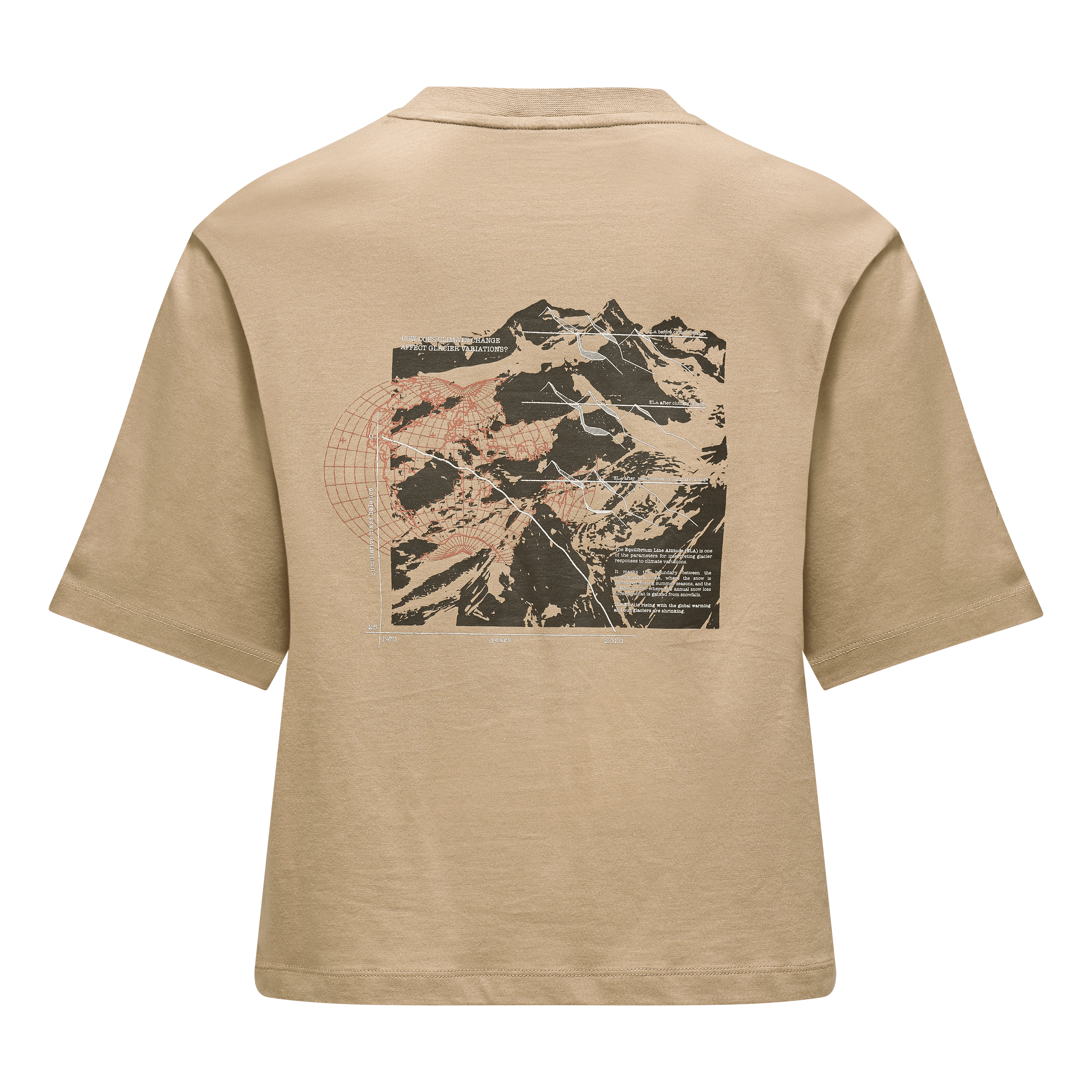 Eagle Glacier Loose T-Shirt Damen perspective_view image