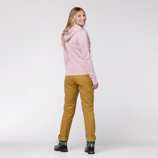 FANES CORD HEMP PANTALON FEMME on_body image