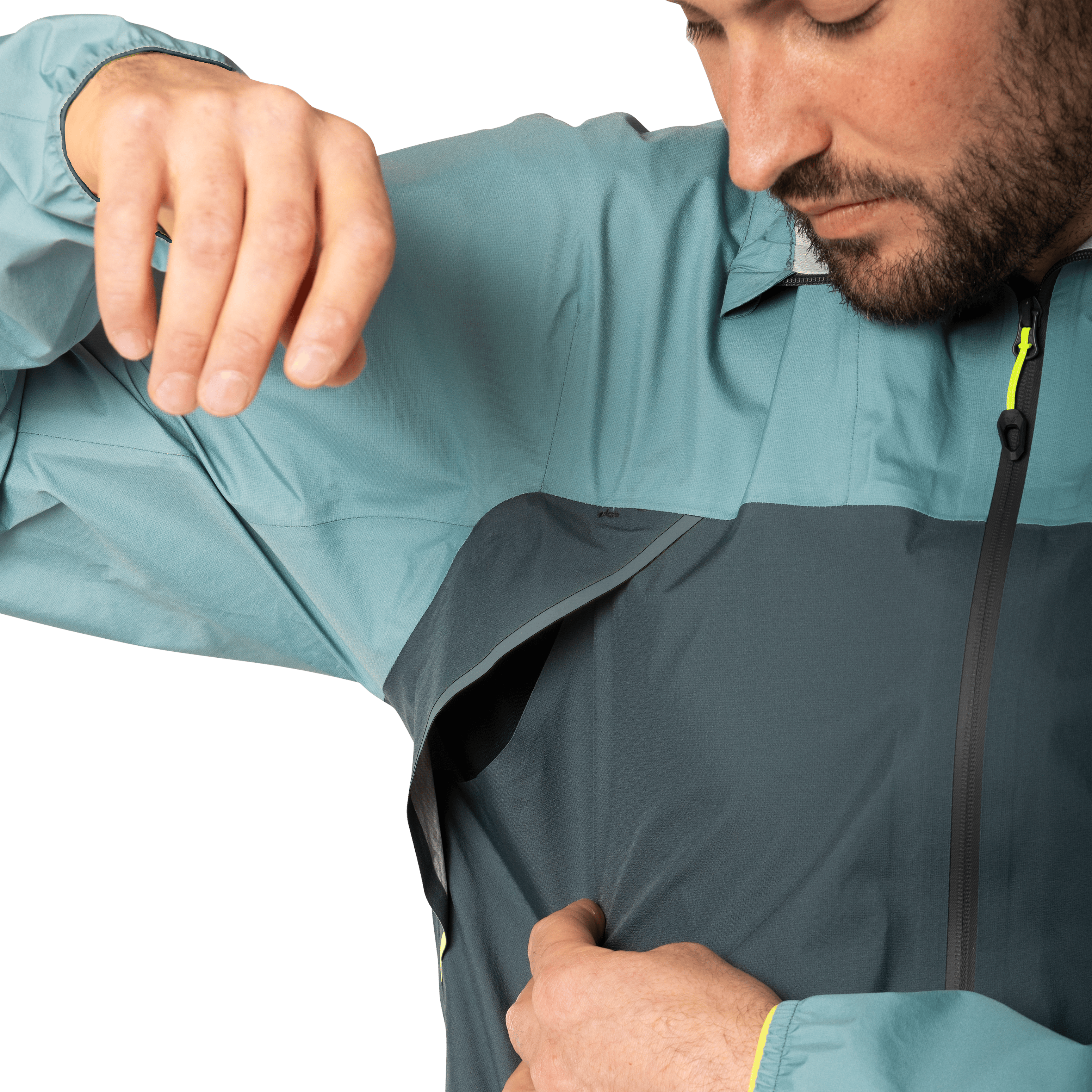 Alpine 3-Lagen Jacke Herren tech_detail image