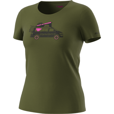 Graphic Cotton T-Shirt Damen still image