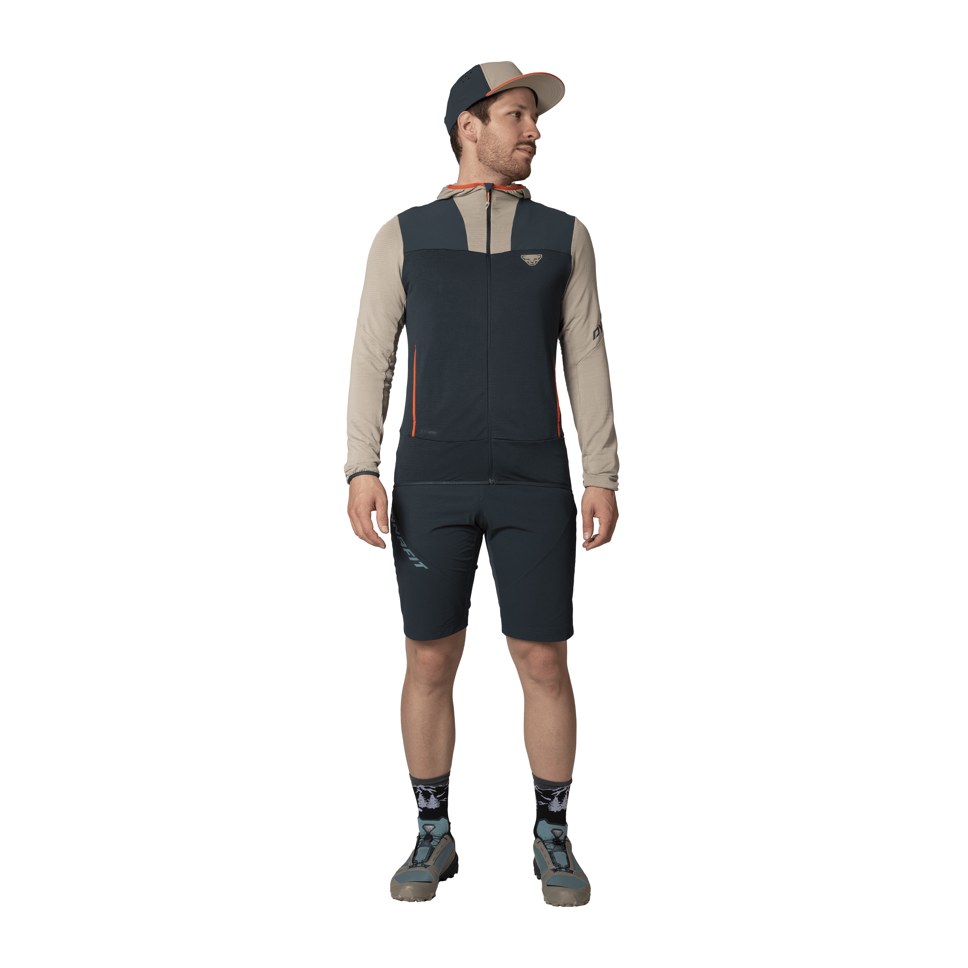 Traverse Polartec® Hooded Jacket Men on_body image